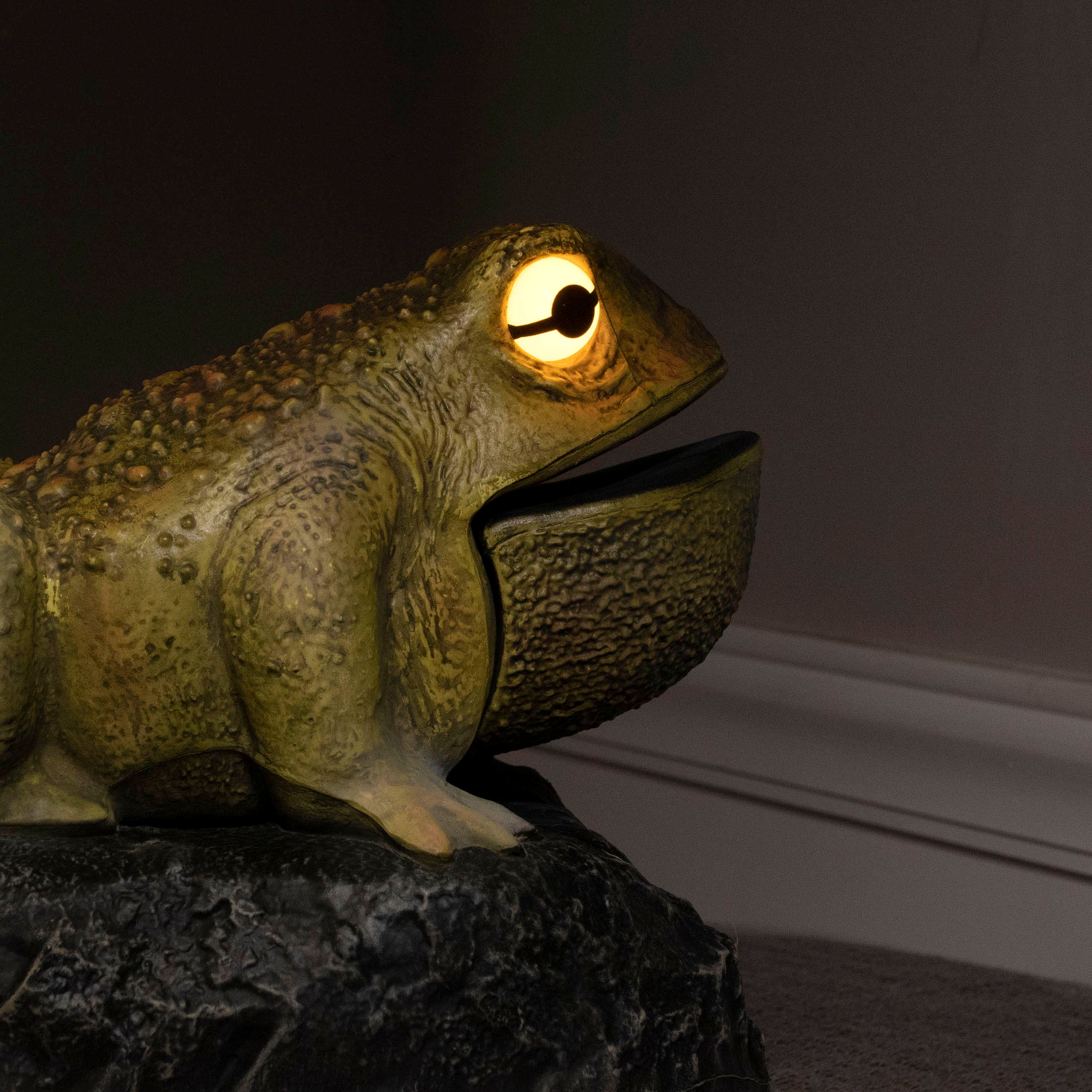 11.25" LED Animated Croaking Toad by Ashland®