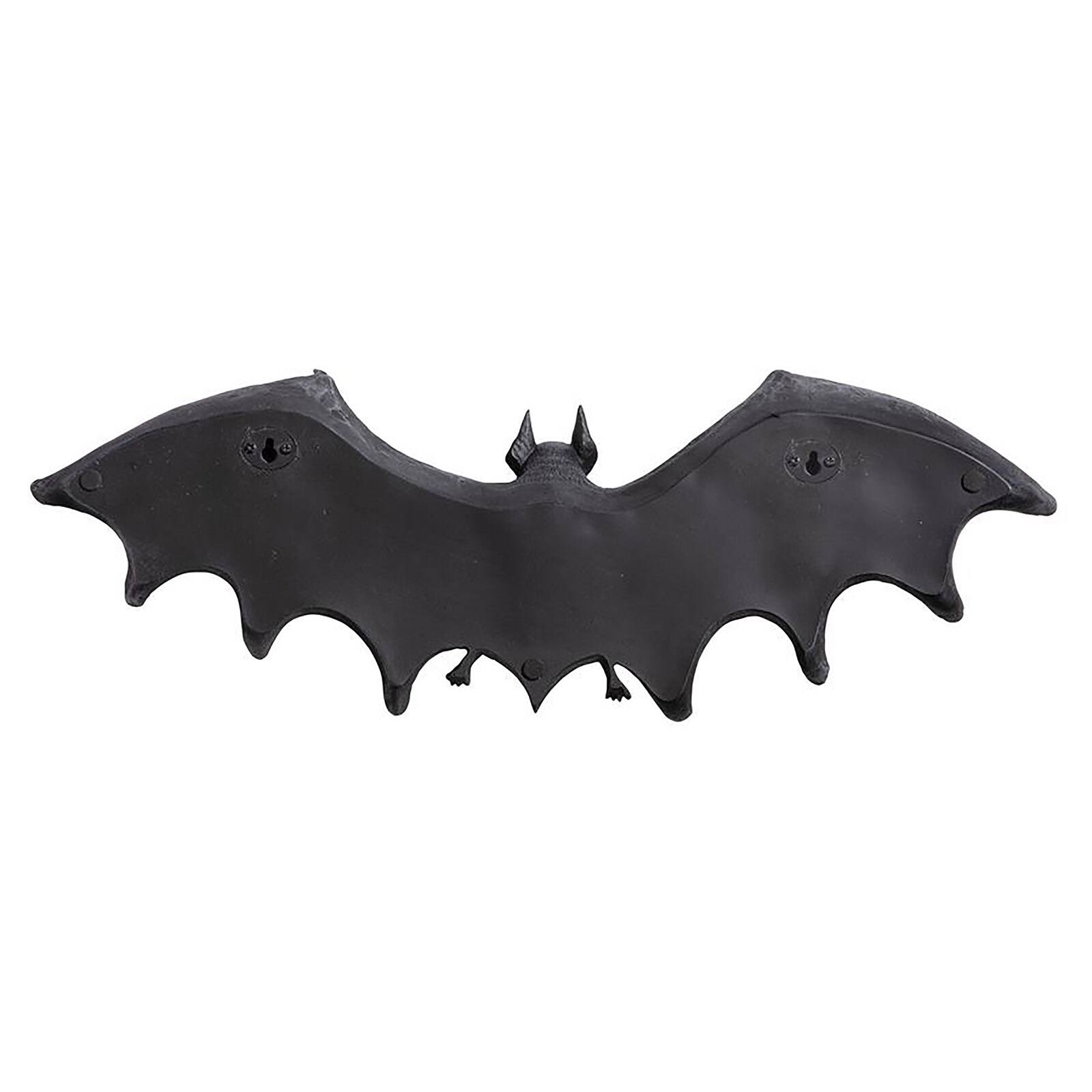 Design Toscano 19&#x22; Vampire Bat Sculptural Hooked Wall Hanger