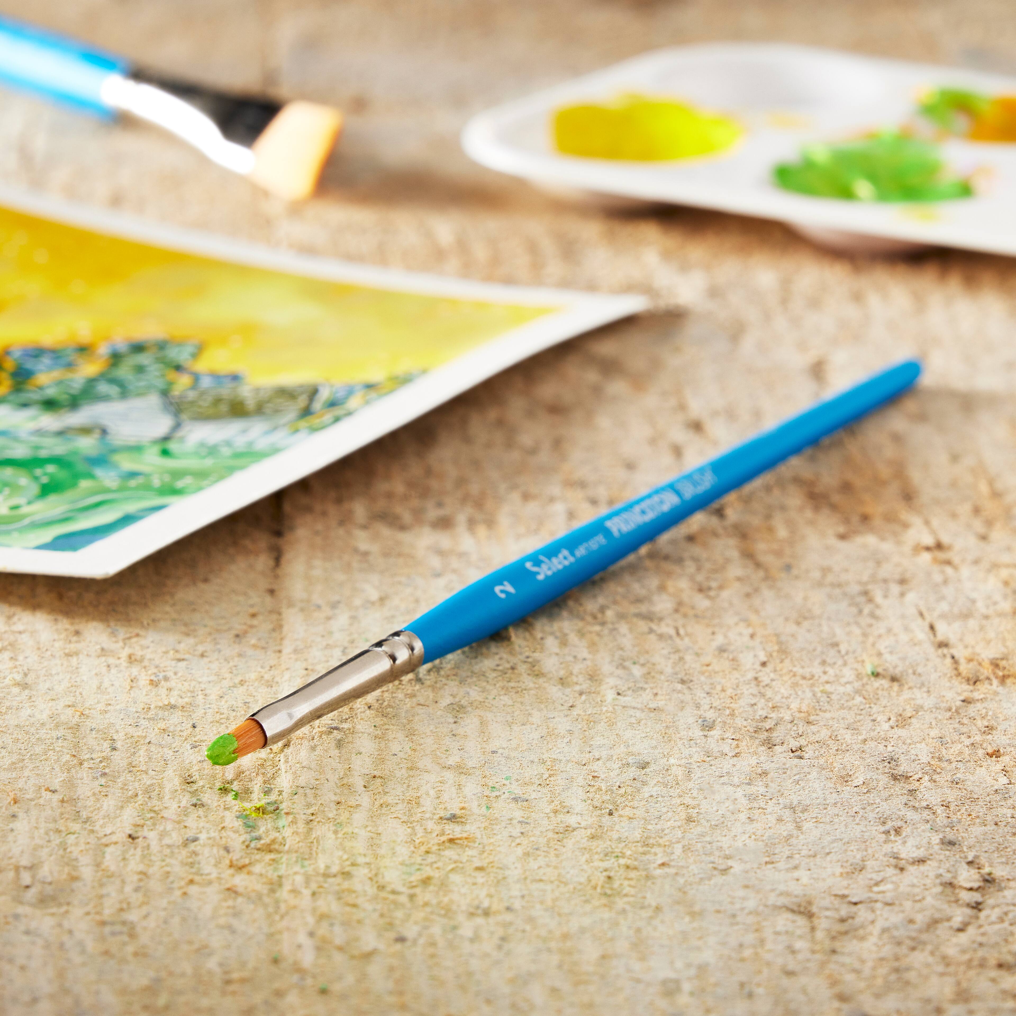 12 Pack: Princeton™ Select™ Artiste Series 3750 Short Handle Filbert Brush