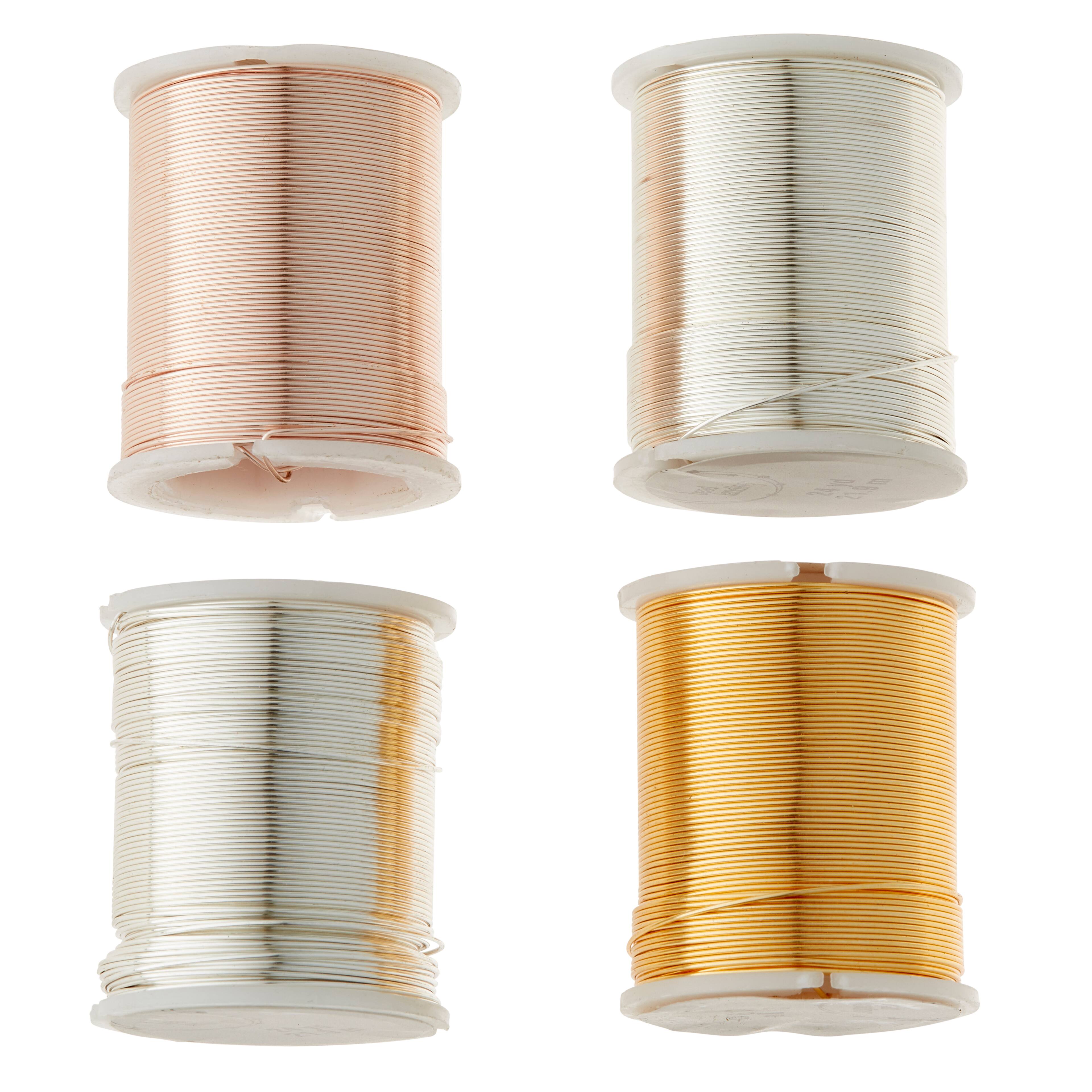 6 Packs: 4 ct. (24 total) 24 Gauge Assorted Jewelry Wire Set by Bead Landing™