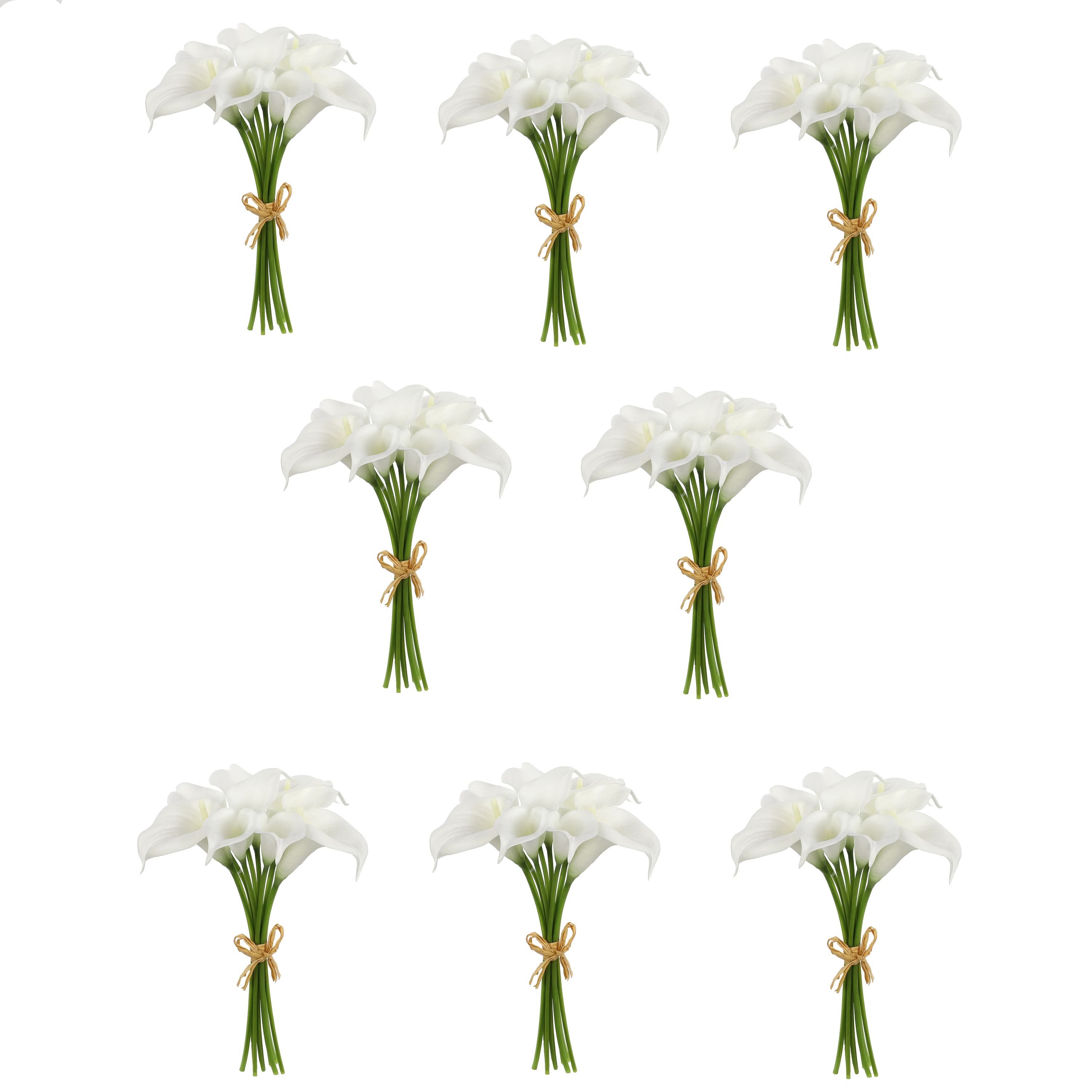 8 Pack: White Calla Lily Bundle by Ashland®