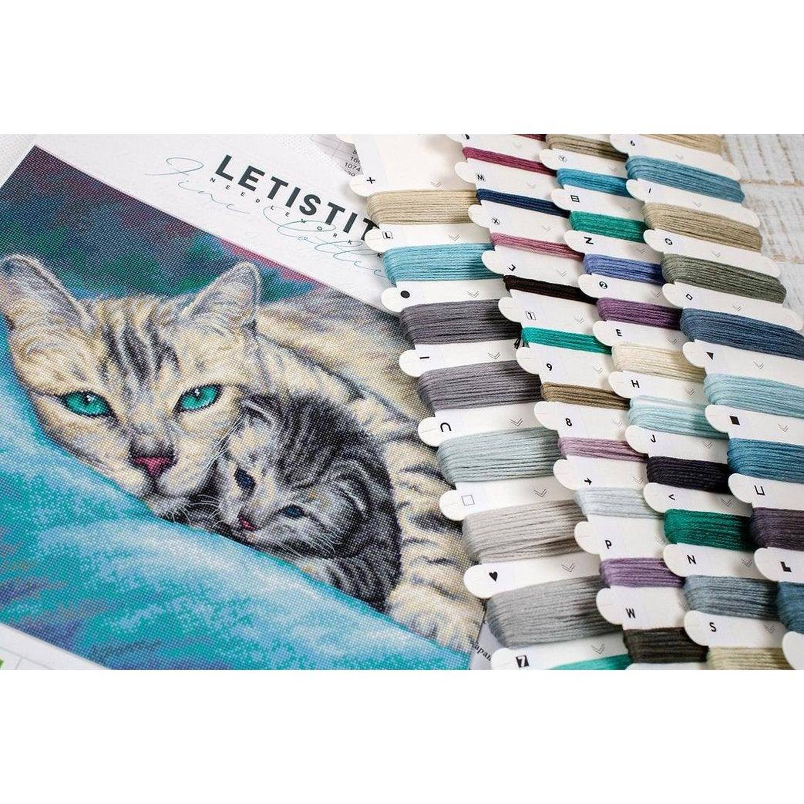 Letistitch Tucked In Counted Cross Stitch Kit