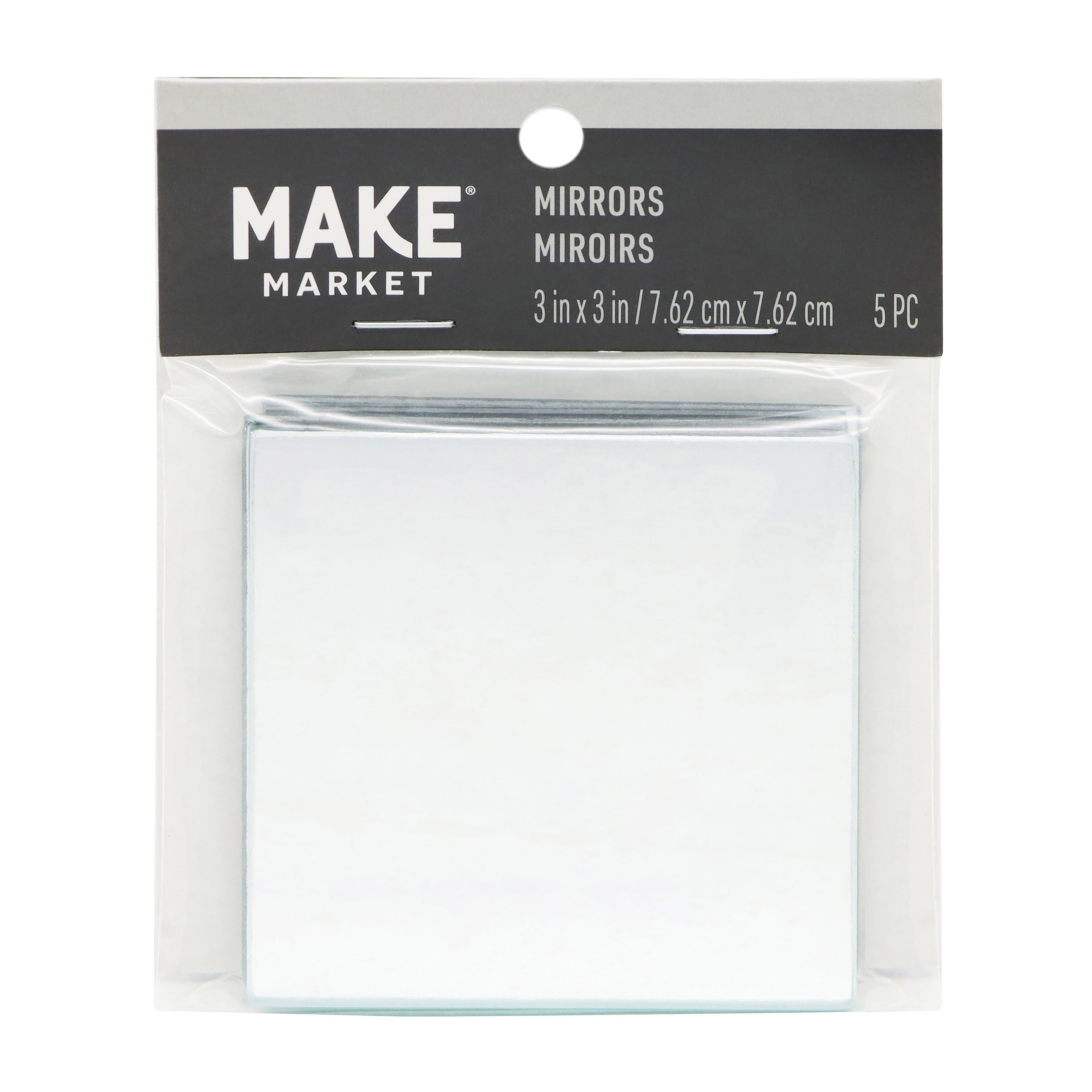 3" Square Mirrors, 5ct. by Make Market®