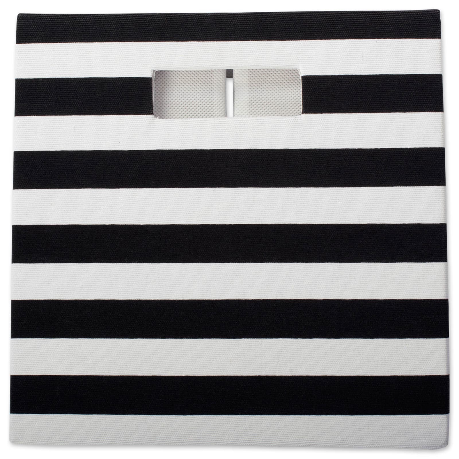 DII&#xAE; Striped Square Storage Cube