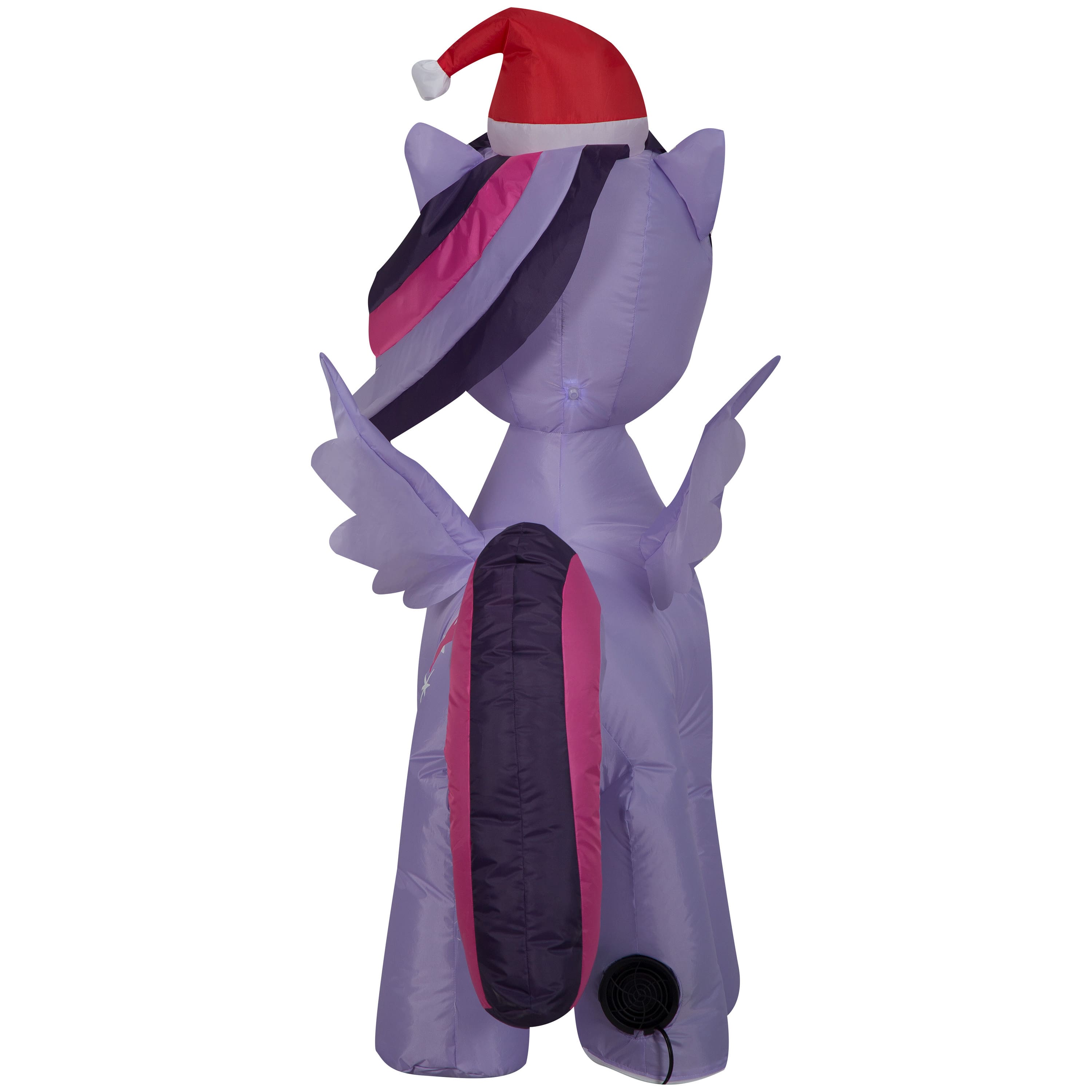 3.5ft. Airblown® Inflatable Twilight Sparkle with Santa Hat