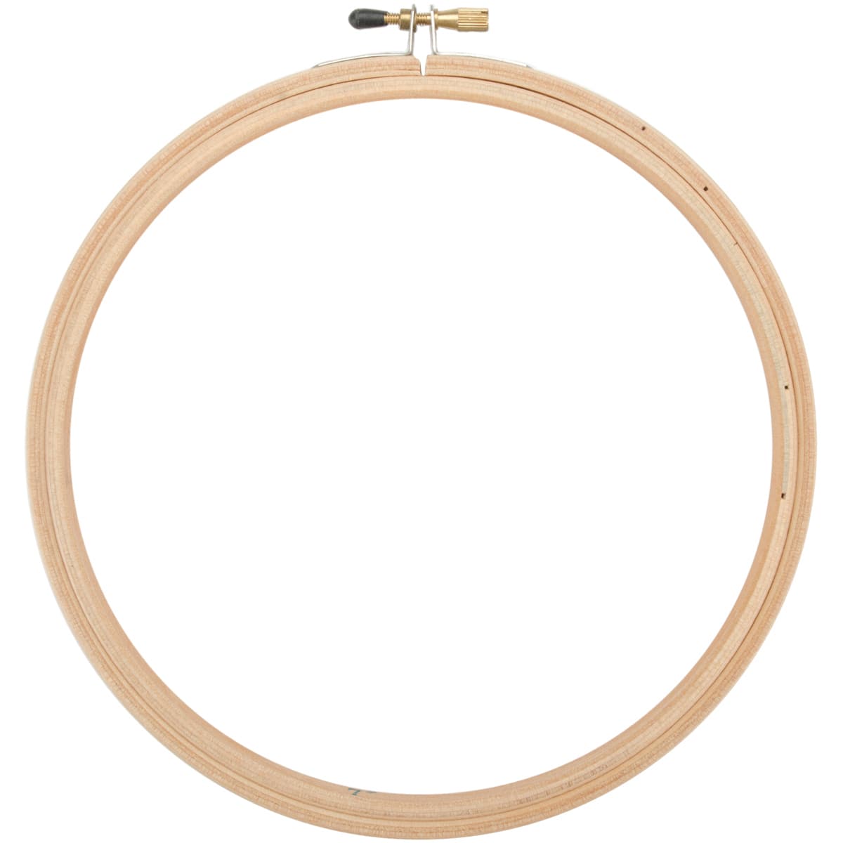 Frank A. Edmunds Natural Wood Embroidery Hoop with Round Edge