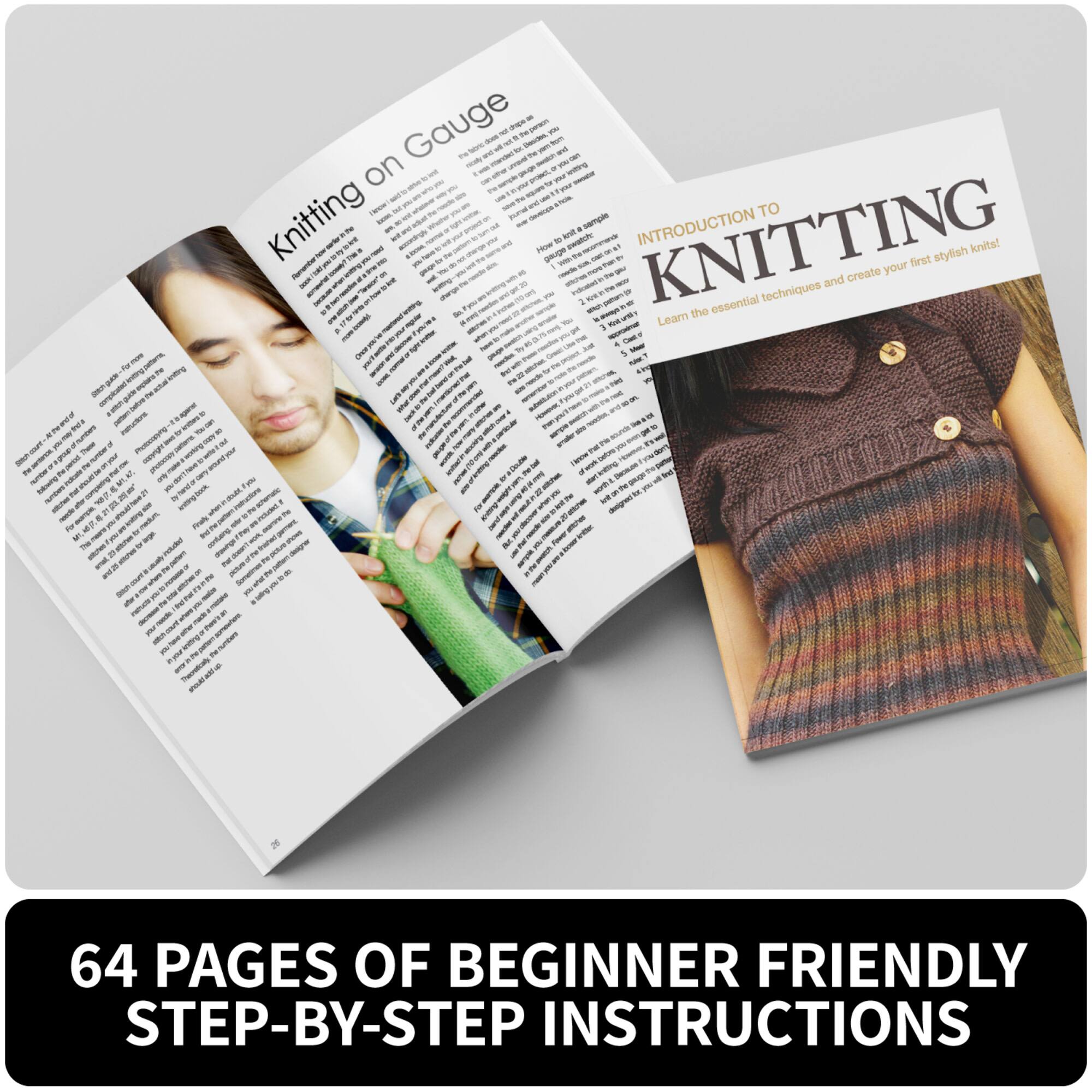SpiceBox Introduction to Knitting Kit