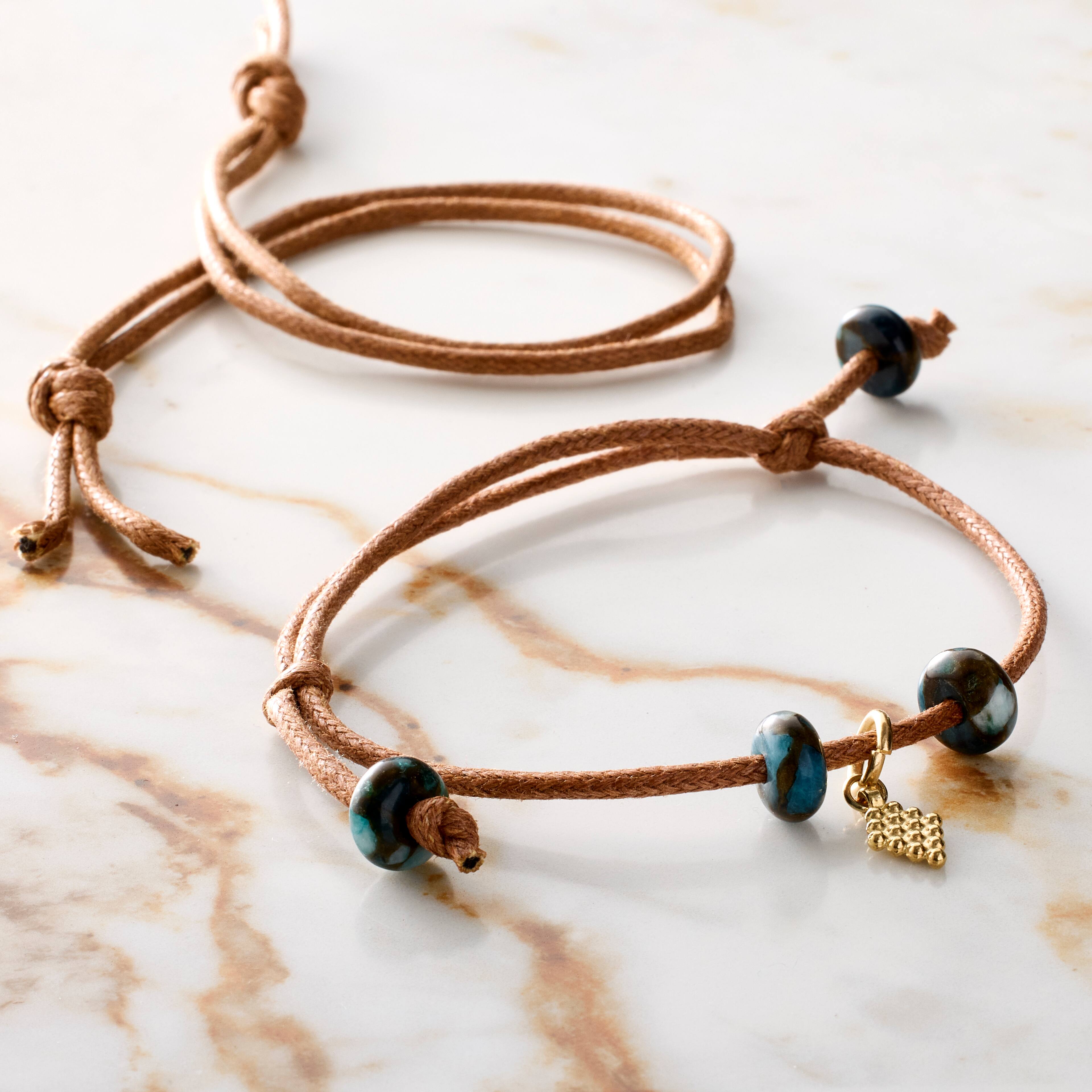 12 Pack: Brown Waxed Cotton Cord Set by Bead Landing™