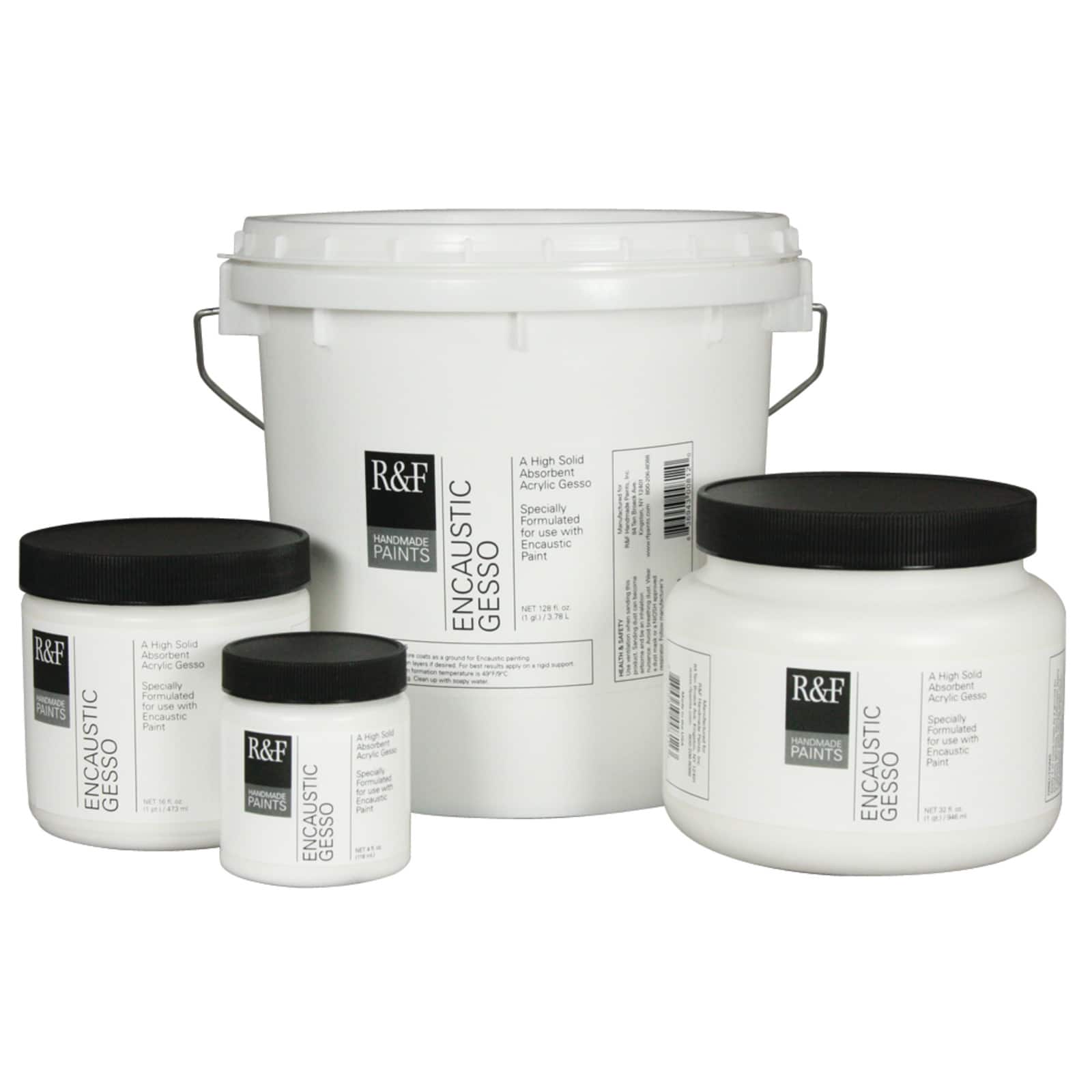 R&#x26;F&#xAE; Handmade Paints Encaustic Gesso, 4 oz.