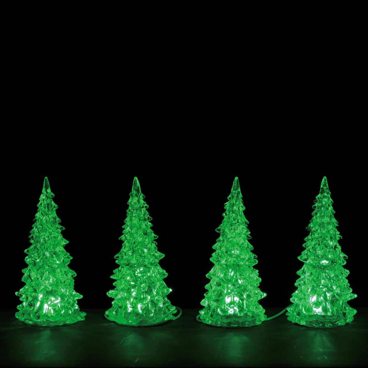 Lemax® Color Changeable Crystal Lighted Tree Set
