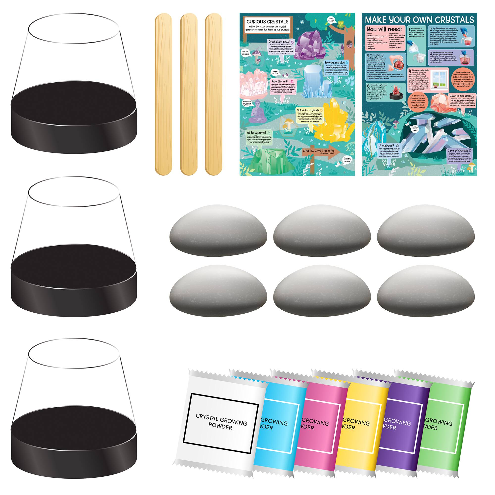 Hinkler Curious Universe™ Crystal Growing Science Kit