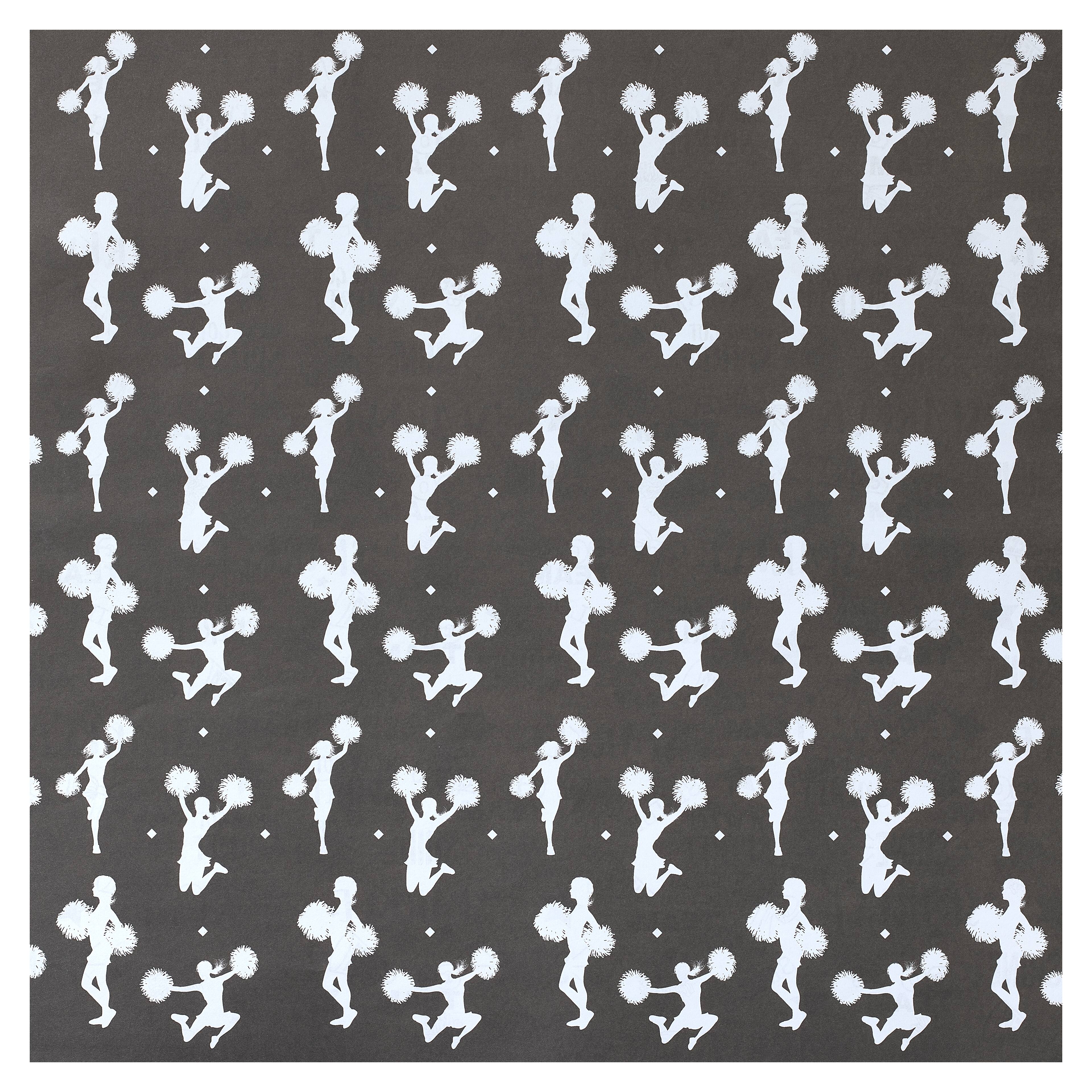Black &#x26; White Cheer Cardstock by Recollections&#x2122;, 12&#x22; x 12&#x22;