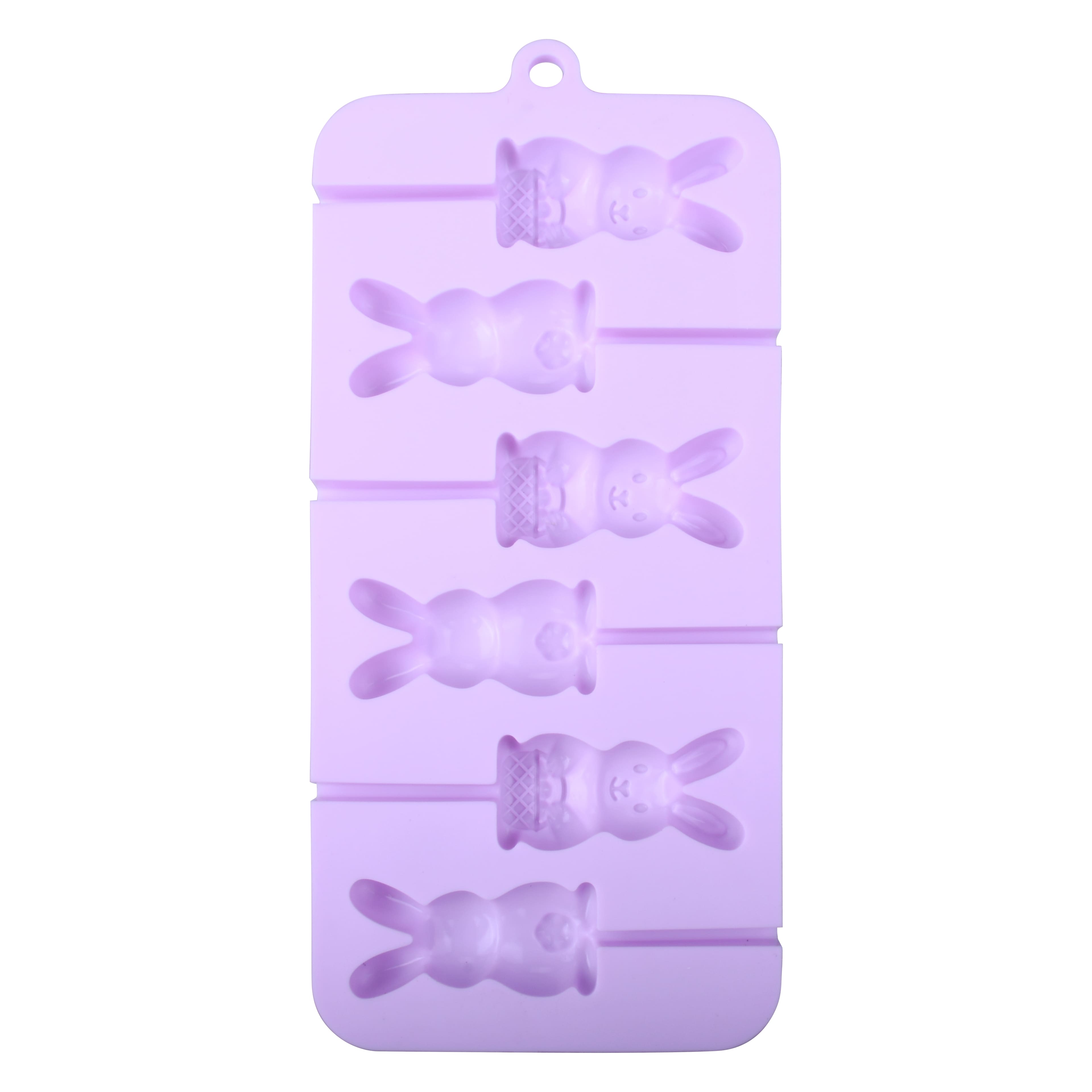 Easter Rabbit Lollipops Silicone Candy Mold by Celebrate It&#xAE;