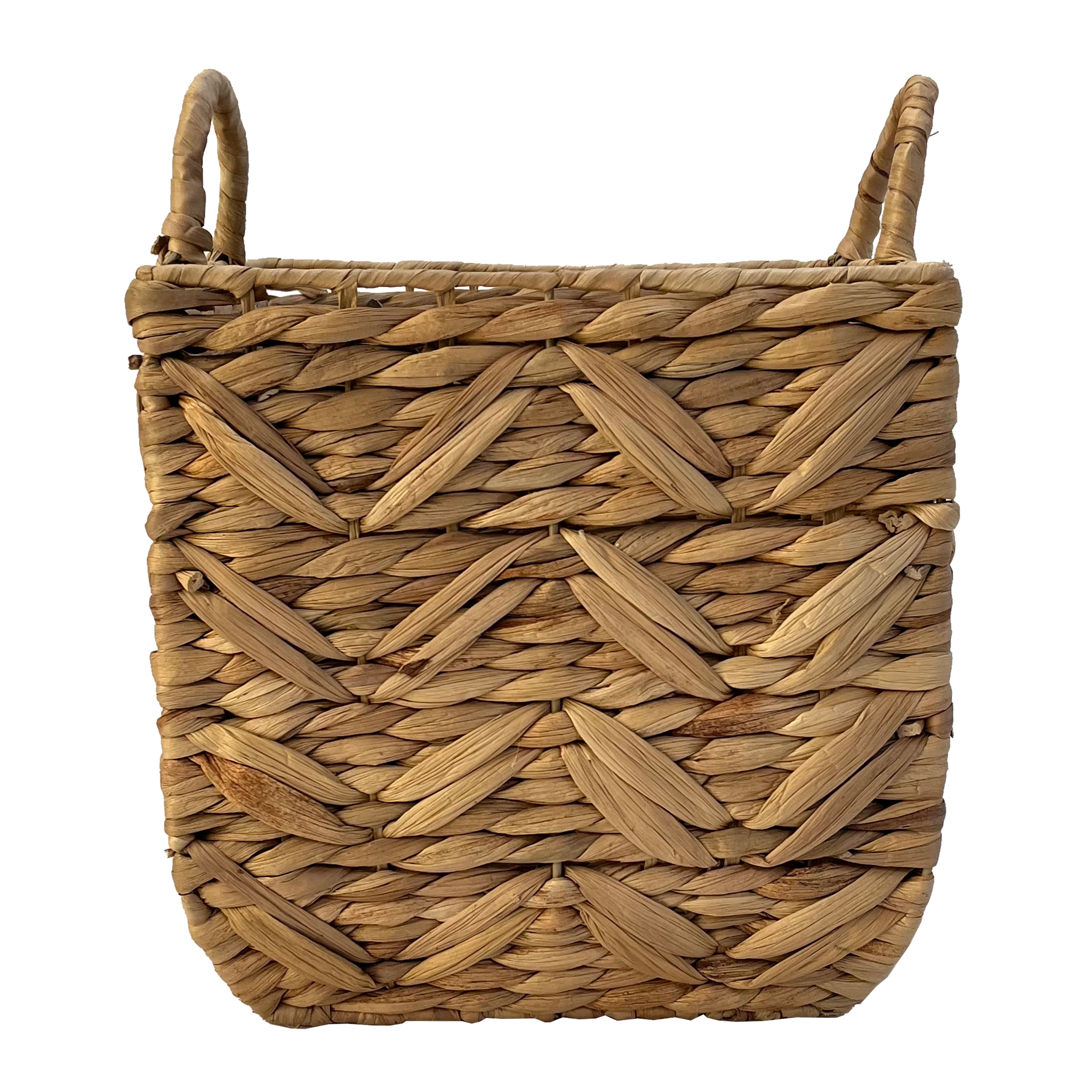 Large Natural Water Hyacinth Basket by Ashland®
