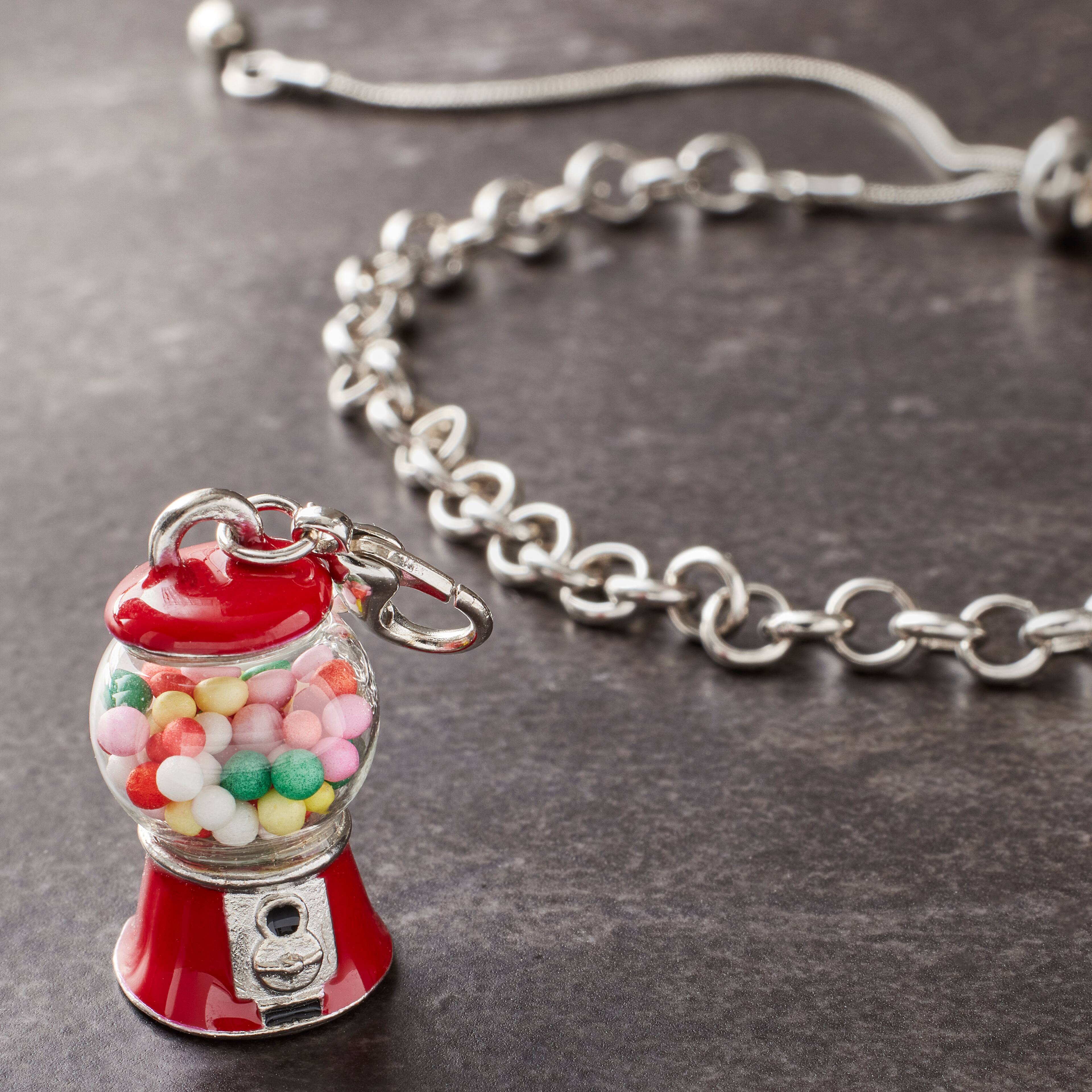 12 Pack: Bubblegum Machine Charm by Bead Landing™