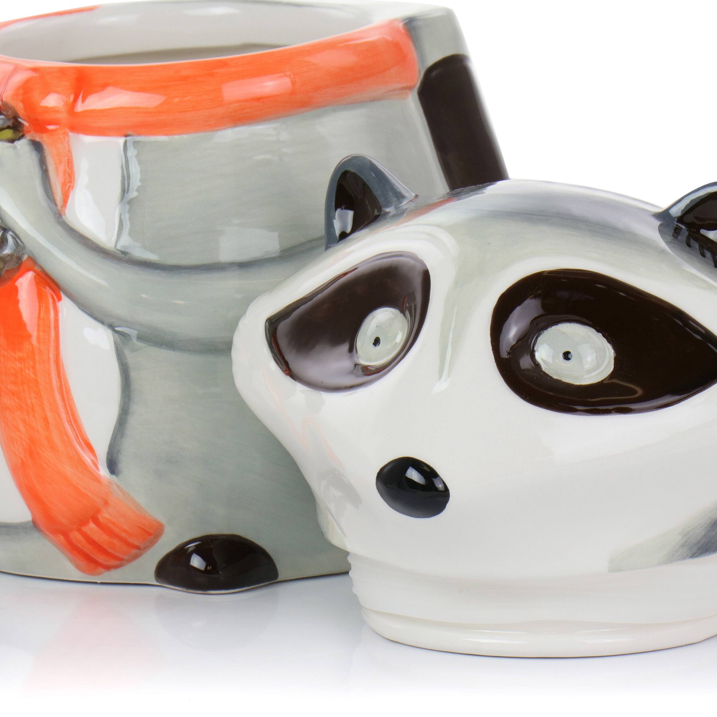 Gibson Home® Woodland Raccoon Durastone Cookie Jar