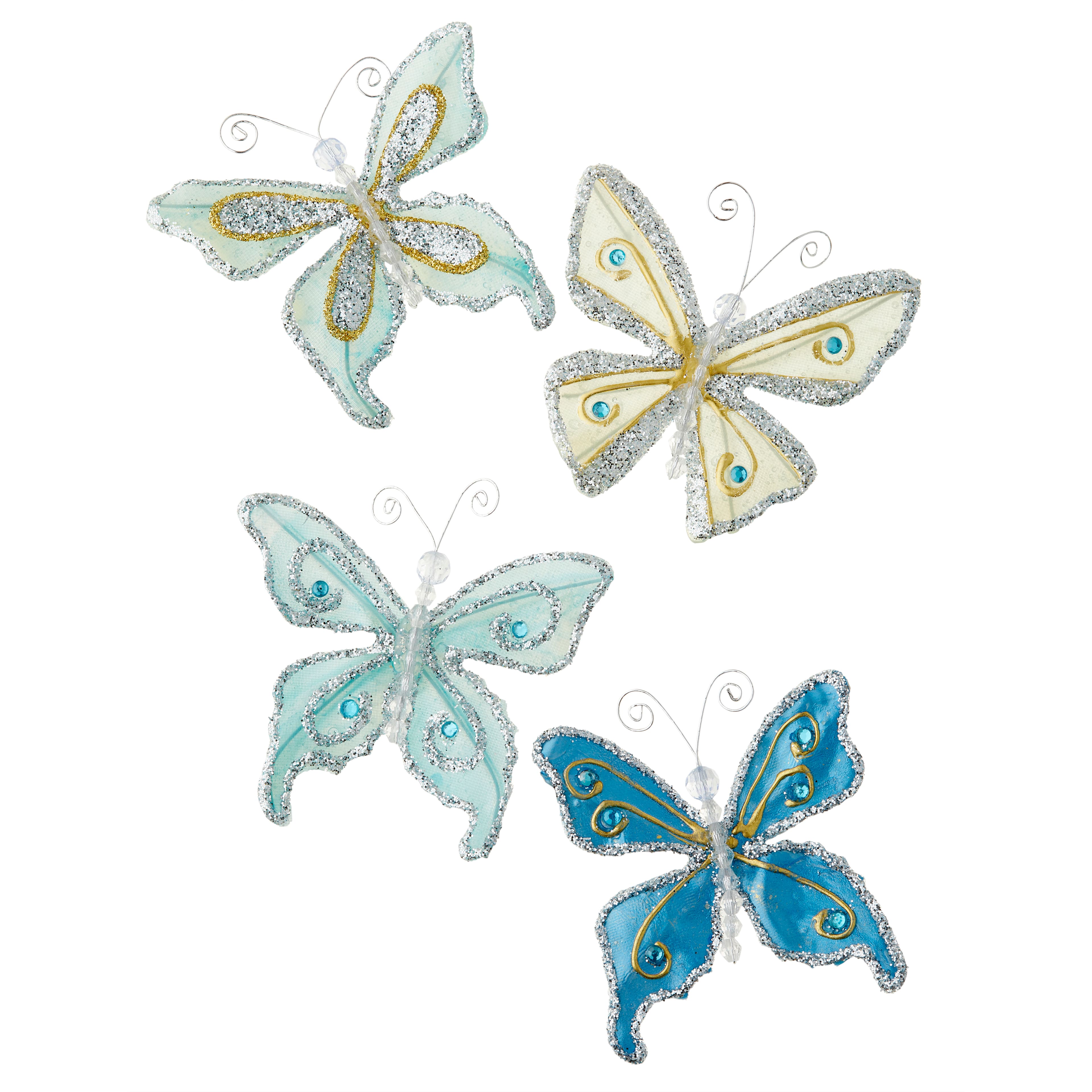 Recollections™ Glacee Butterfly Embellishments