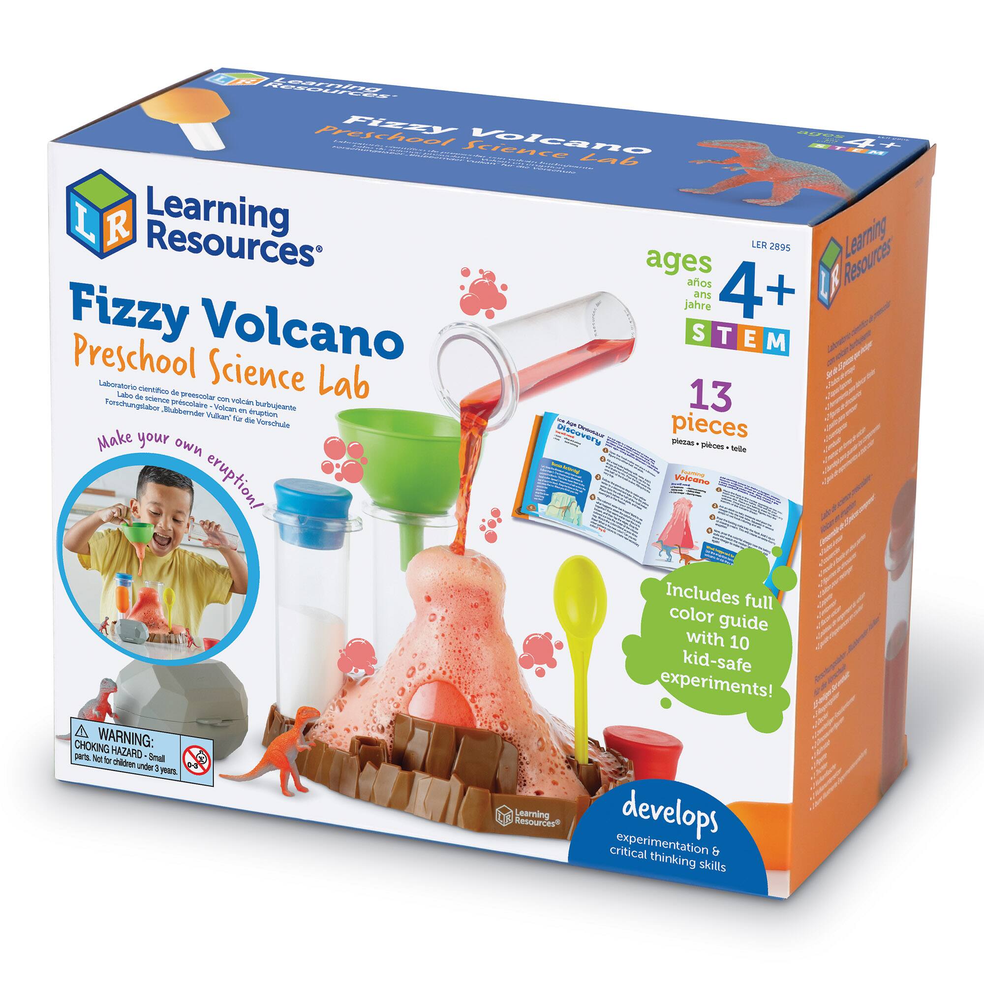 Learning Resources Fizzy Volcano Preschool Science Lab