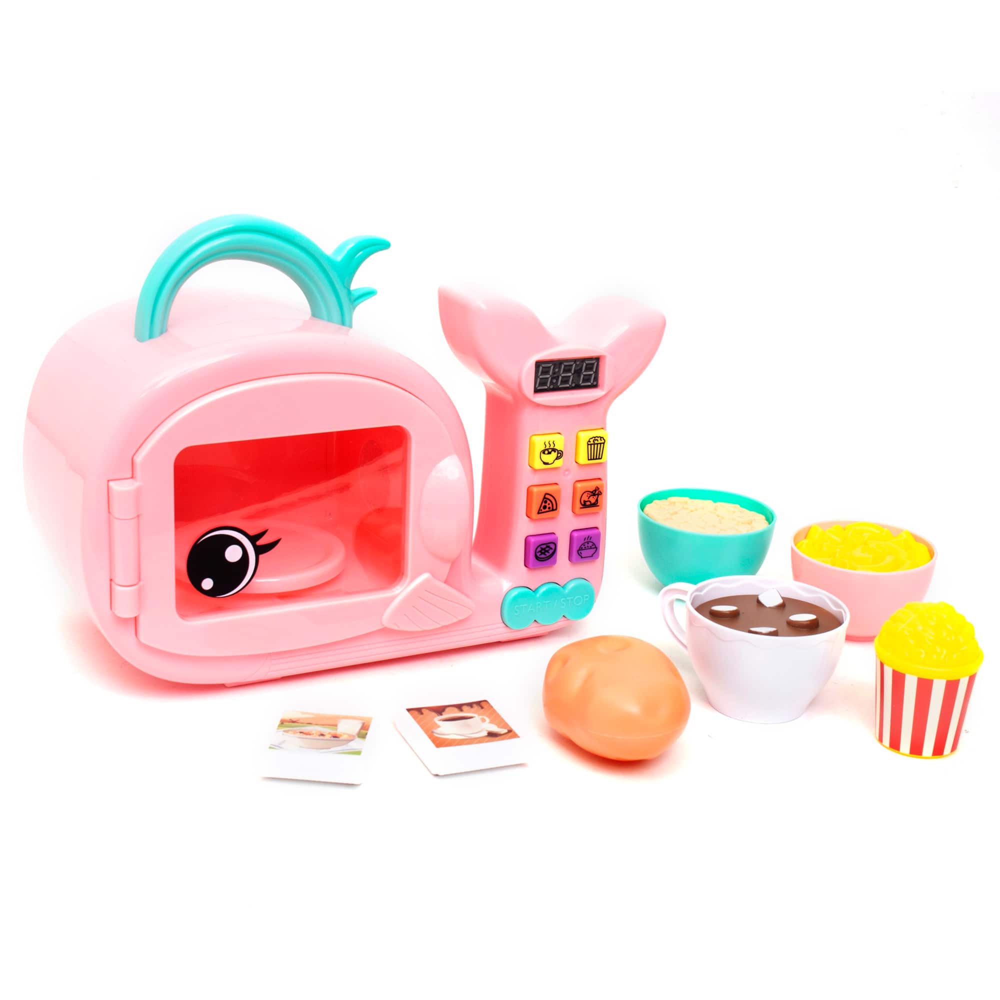 Zoo Troop Whale Microwave Animal Themed Kitchen Playset