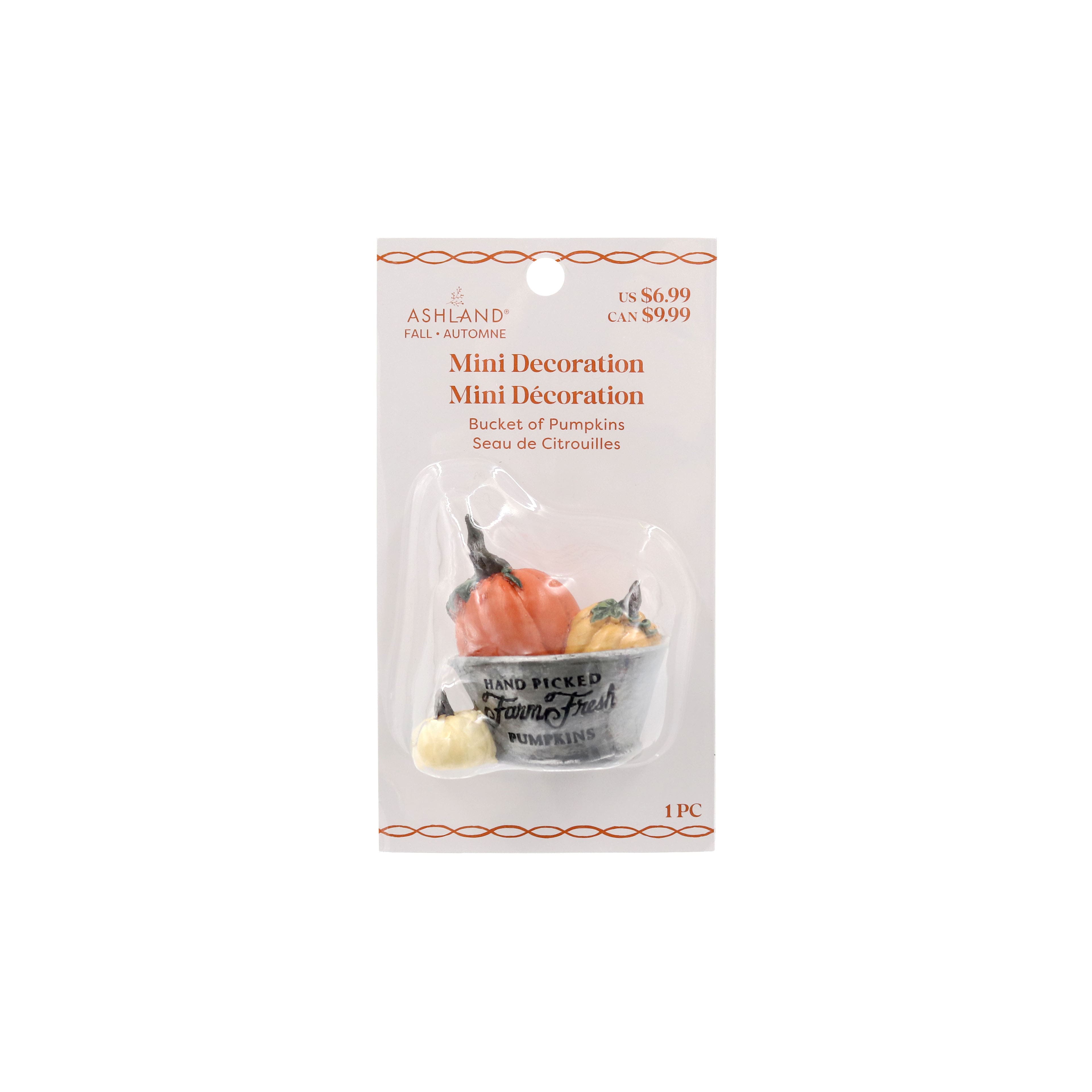 Mini Bucket of Pumpkins by Ashland&#xAE;
