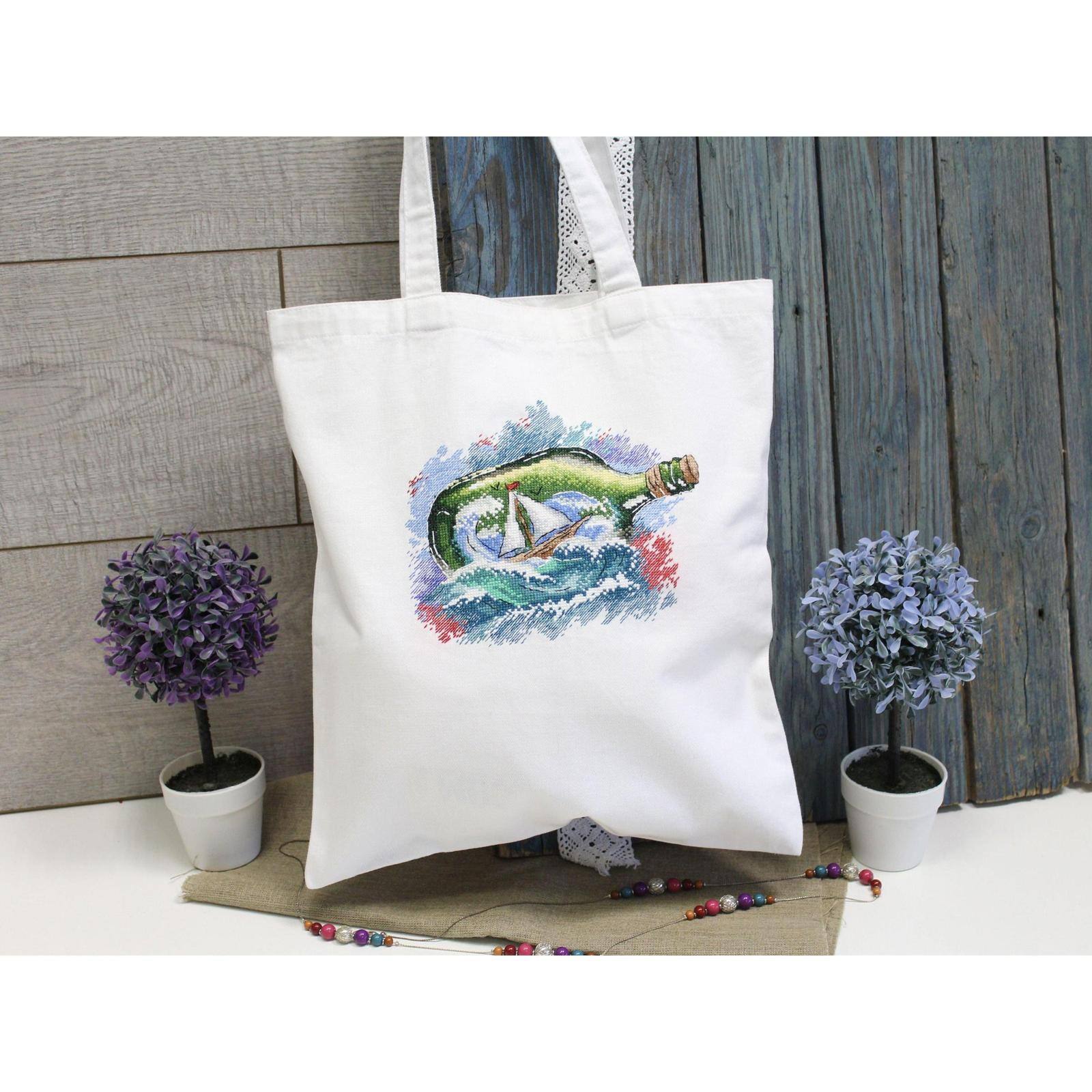 MP Studia Message In A Bottle Counted Cross Stitch Kit