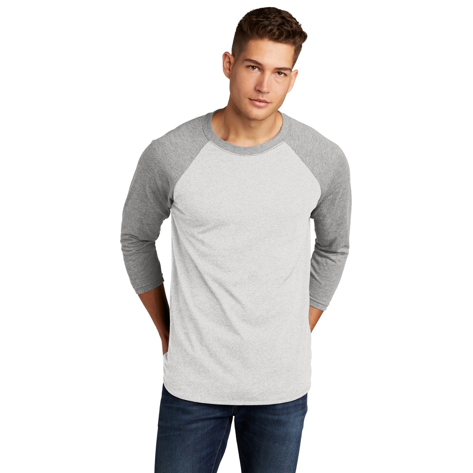 Next Level Unisex Tri-Blend 3/4-Sleeve Raglan T-Shirt