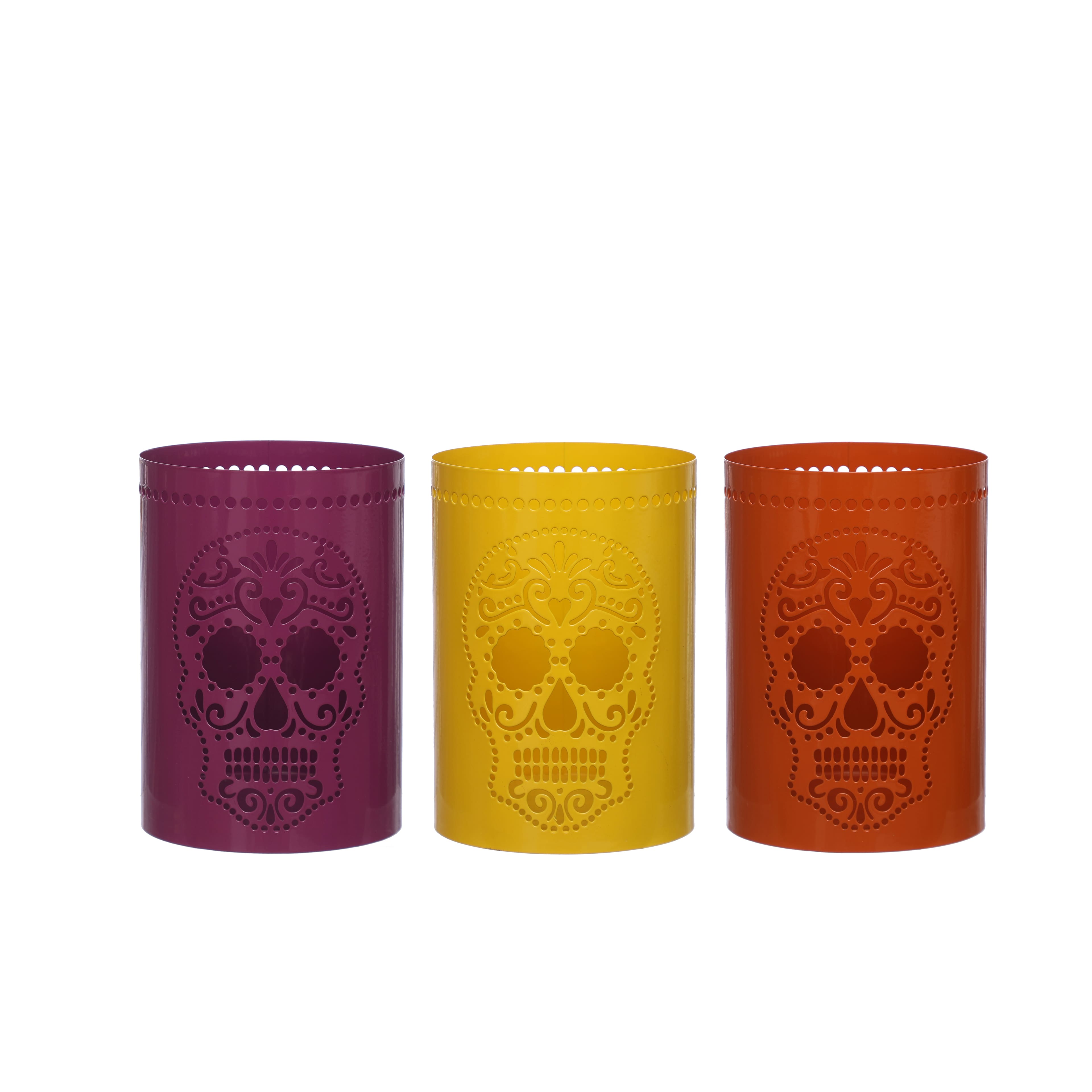 Assorted 8.25&#x22; Metal Tealight Candle Holder by Ashland&#xAE;, 1pc.
