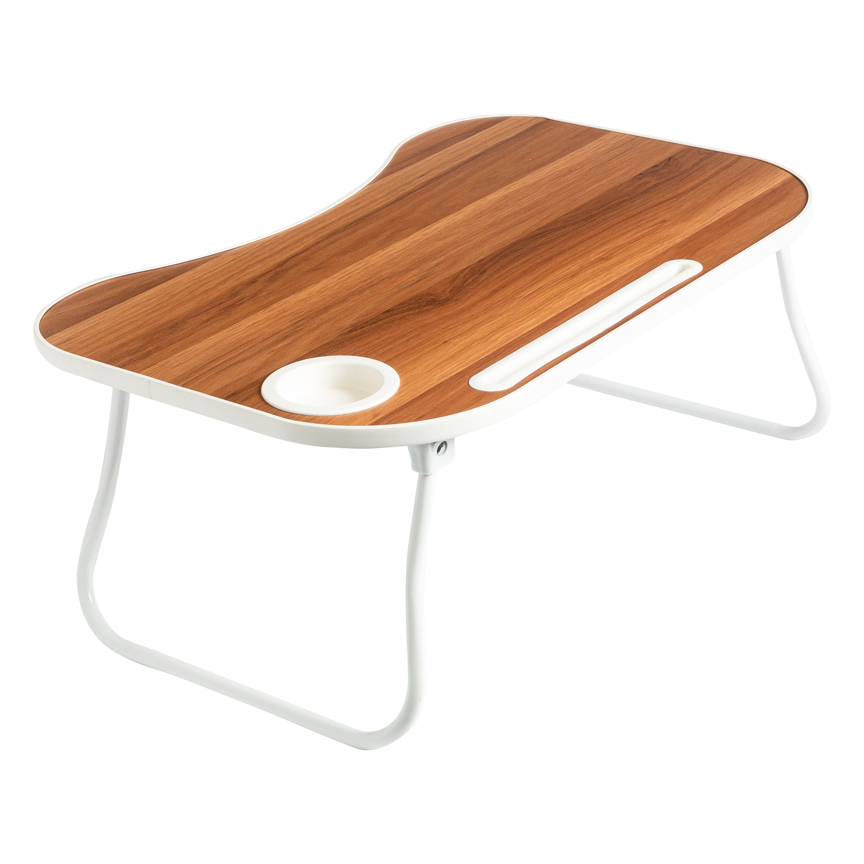 Honey Can Do Walnut Collapsible Folding Lap Desk