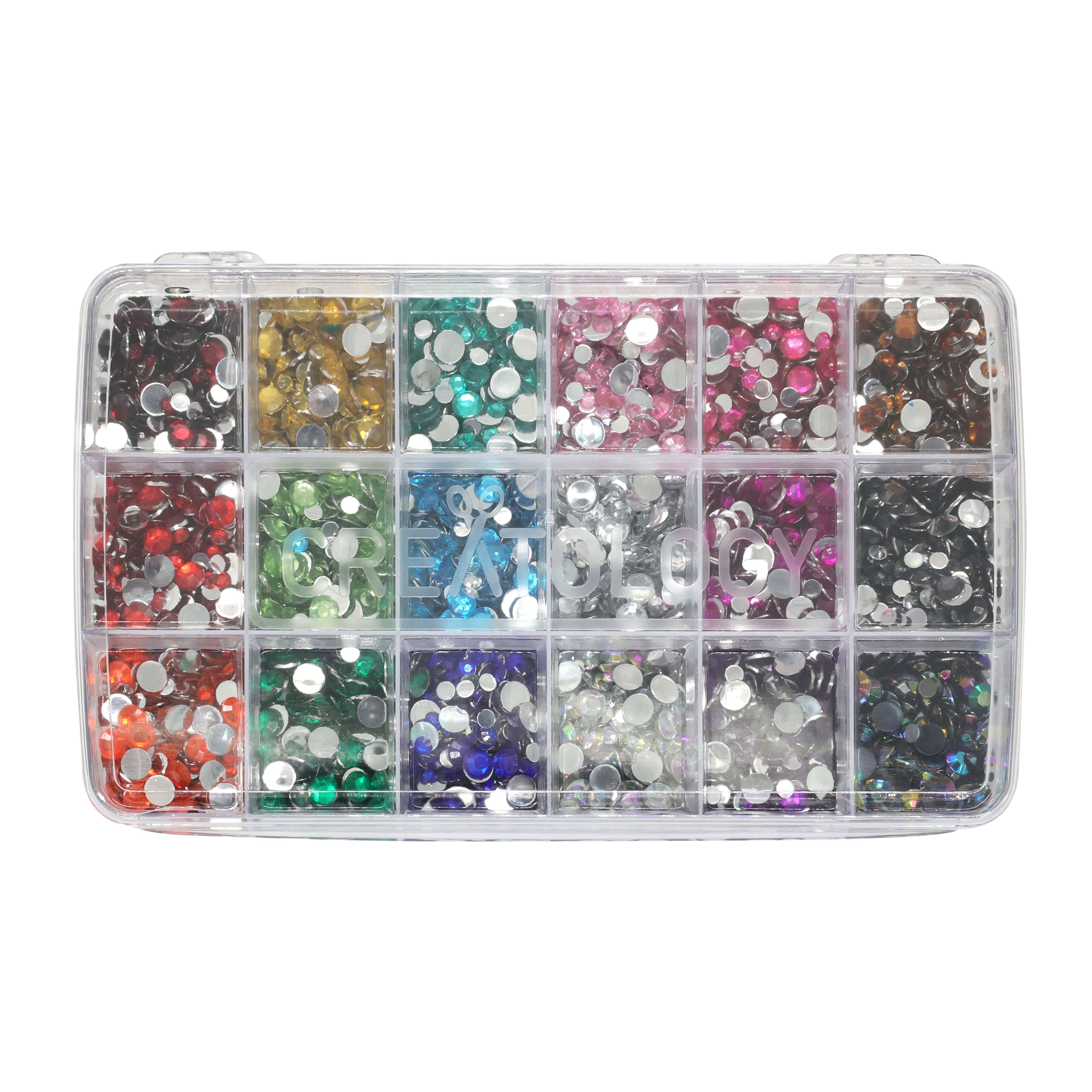  Rhinestone Bulk Crafting Gems. Assorted Colors, Shapes, and  Sizes - 1 Pound (1 Pack) : Arts, Crafts & Sewing