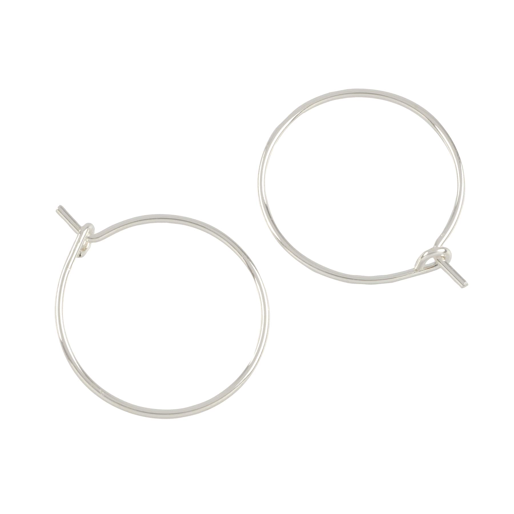 Hoop Earrings by Bead Landing®, Silver