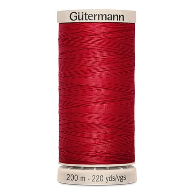 Gütermann 220yd. Hand Quilting Thread, Color: 2074 Red | Michaels