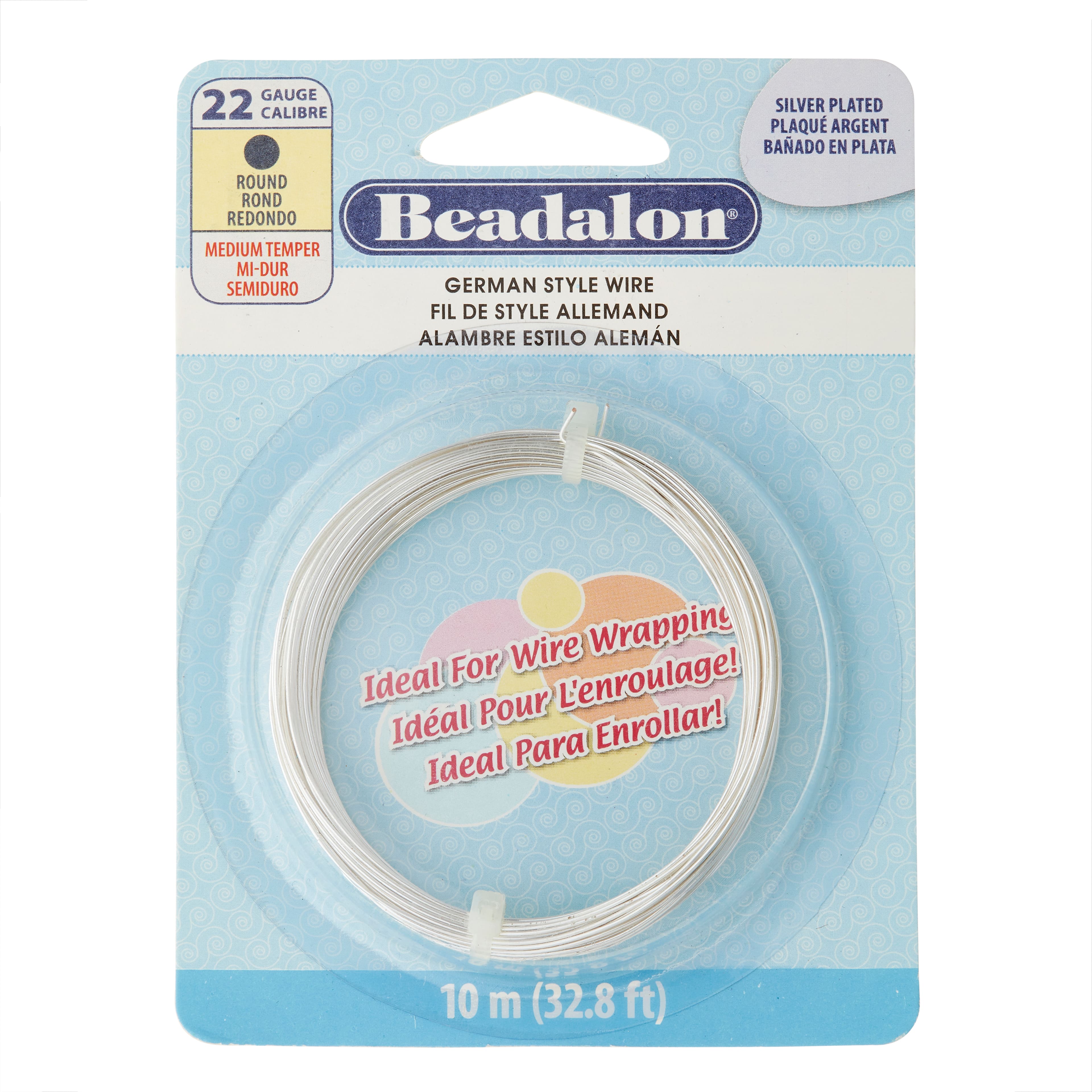 Beadalon&#xAE; German Style Wire, Round, 22 Gauge