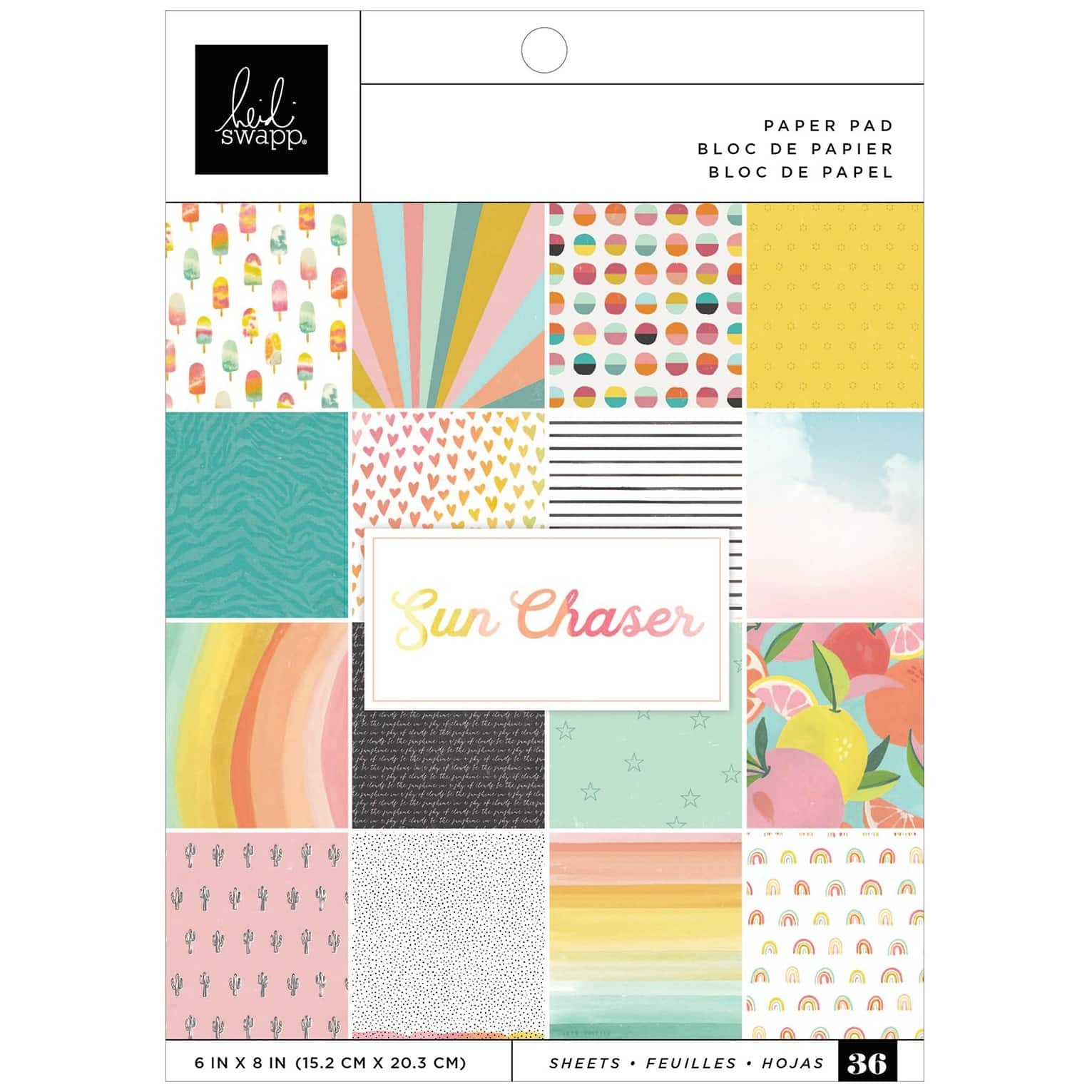 Heidi Swapp Single-Sided Paper Pad 6 X8 36/Pkg-Care Free, 1 count - Kroger