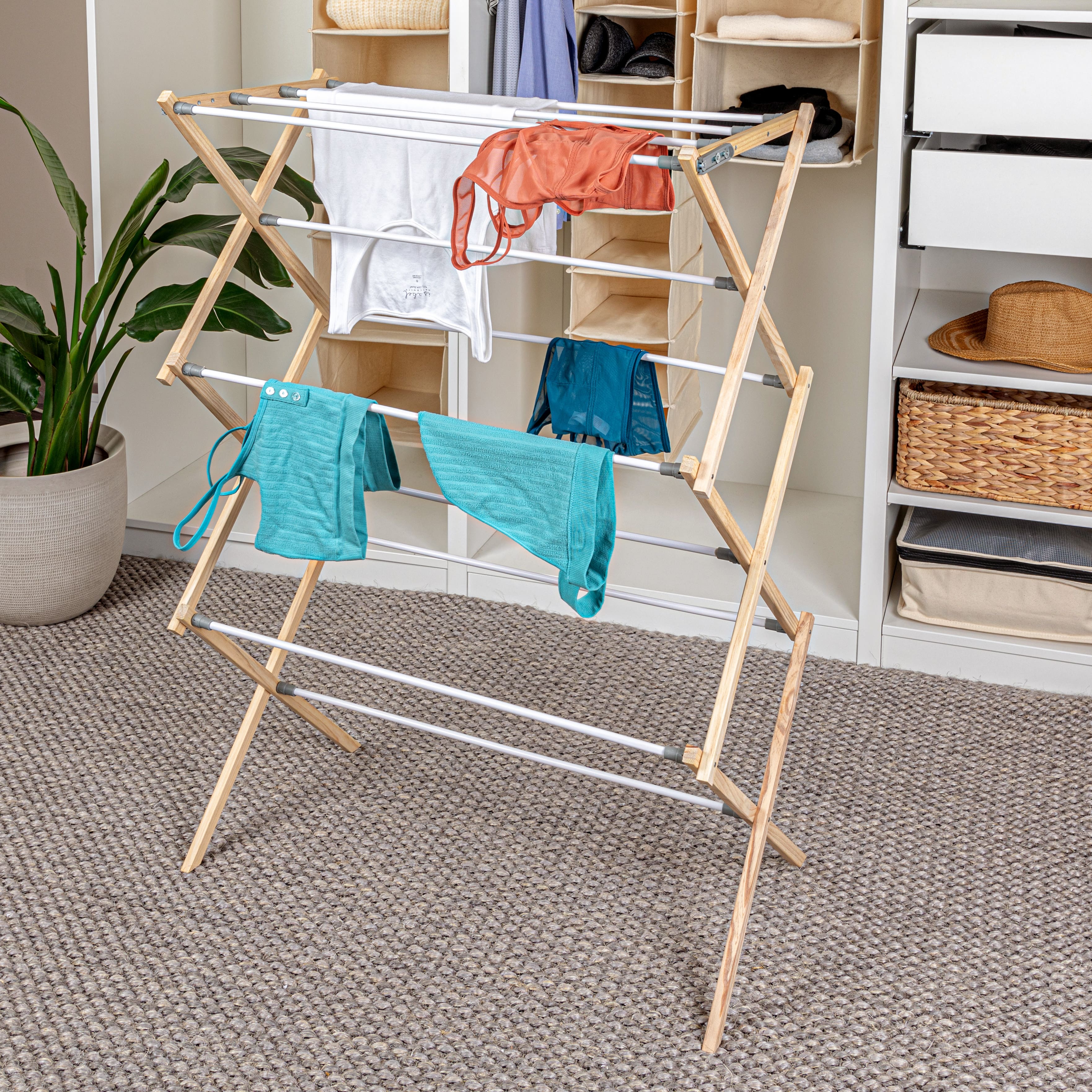 Household Essentials Drying Rack (Pine)