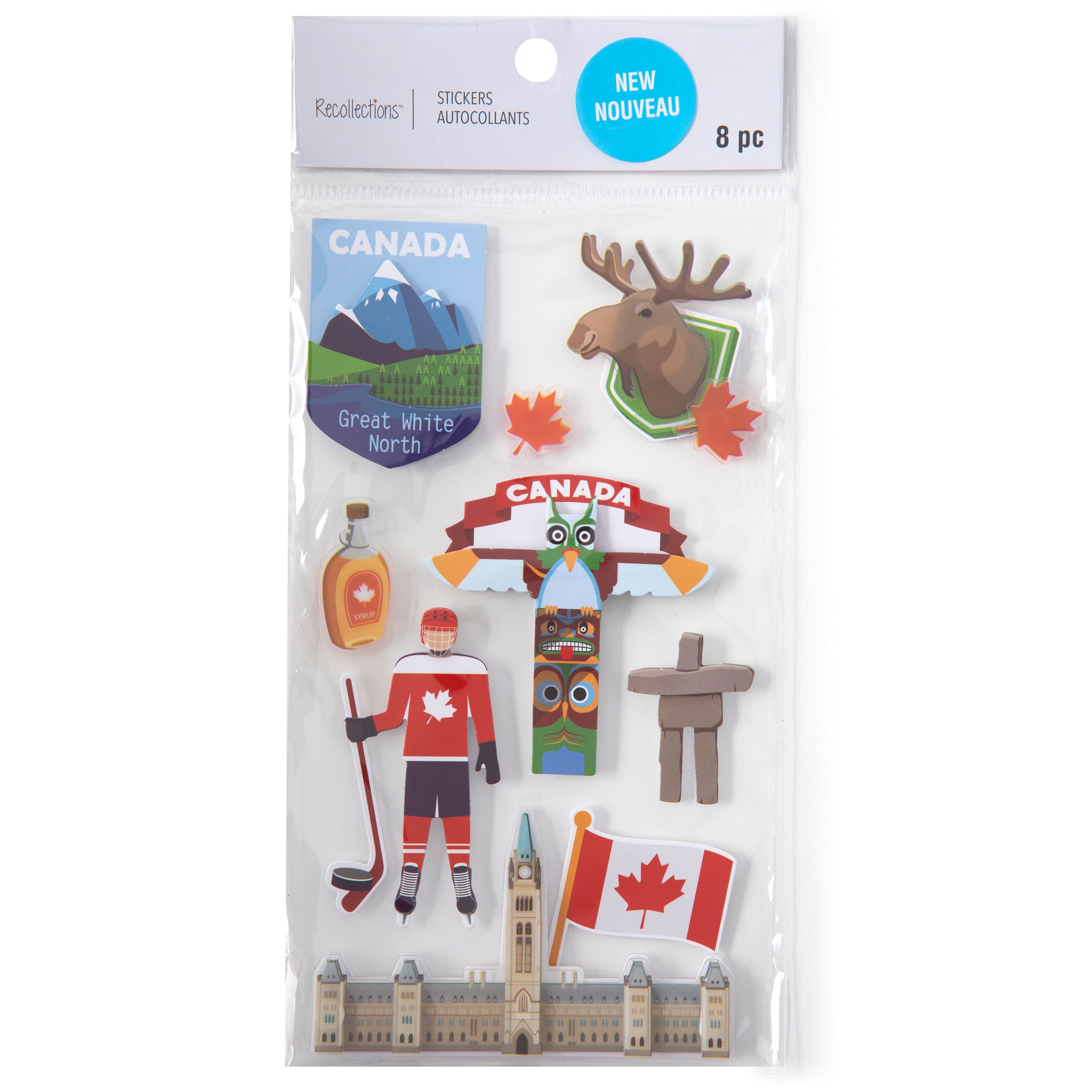 Canada Dimensional Stickers by Recollections™
