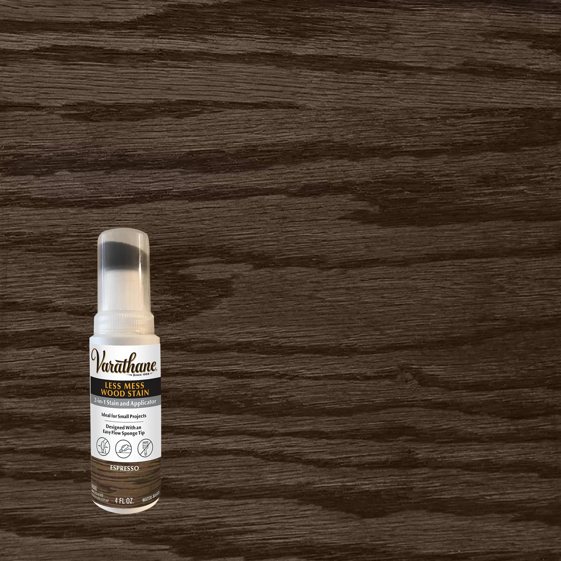 Varathane&#xAE; 2-in-1 Applicator &#x26; Wood Stain, 4oz.
