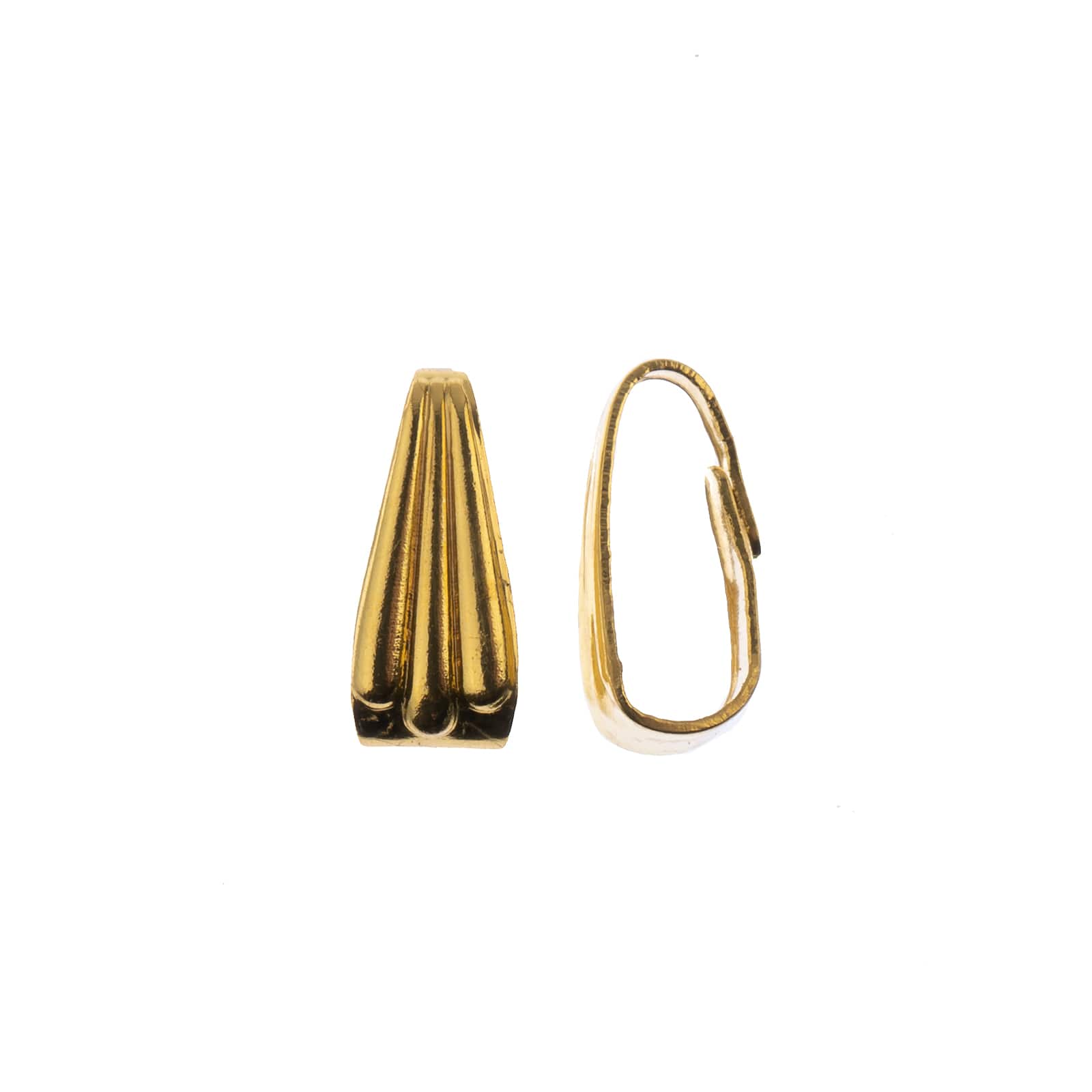 John Bead Must Have Findings 9mm Snap-On Pendant Bails, 2ct.