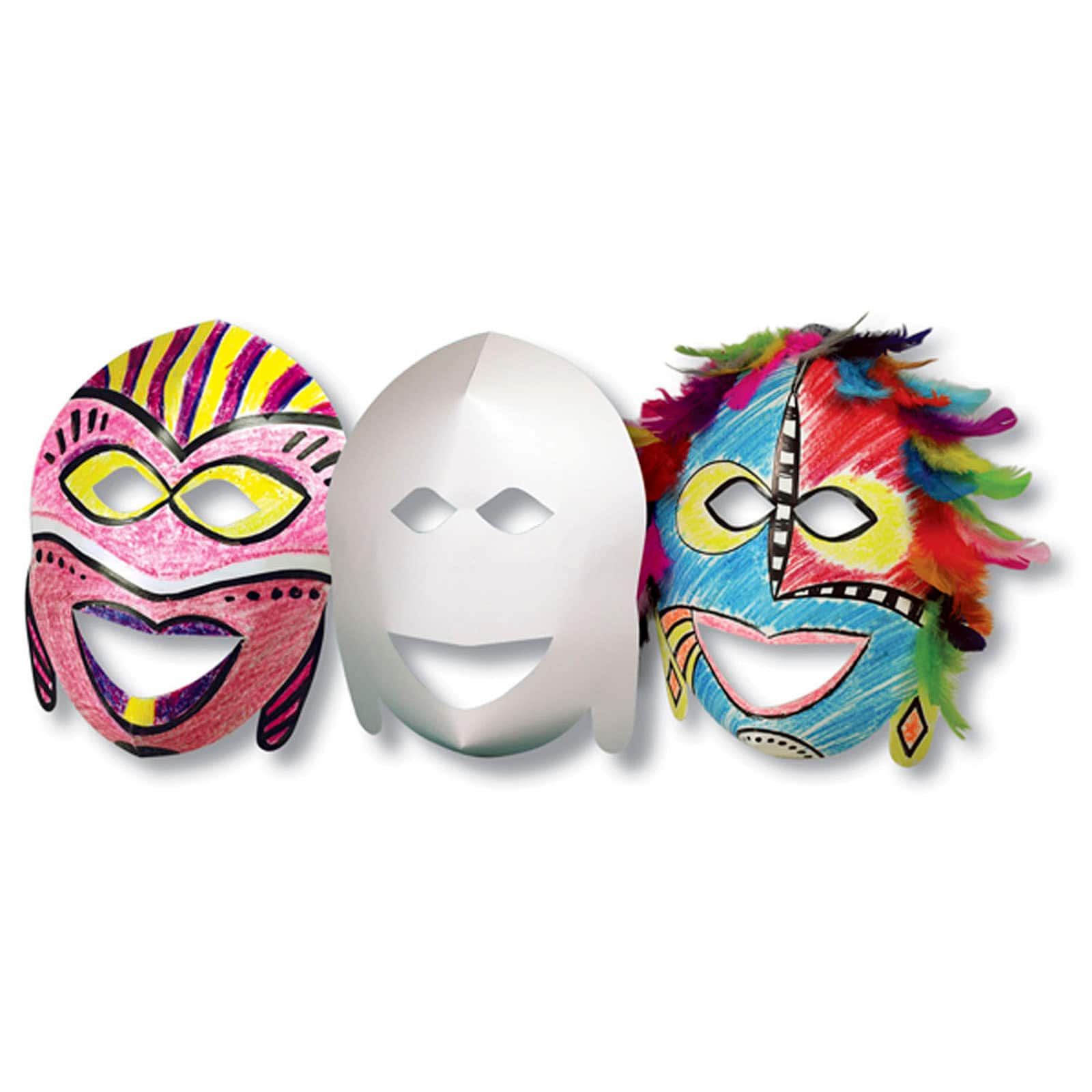 Roylco® African Masks, 20ct.