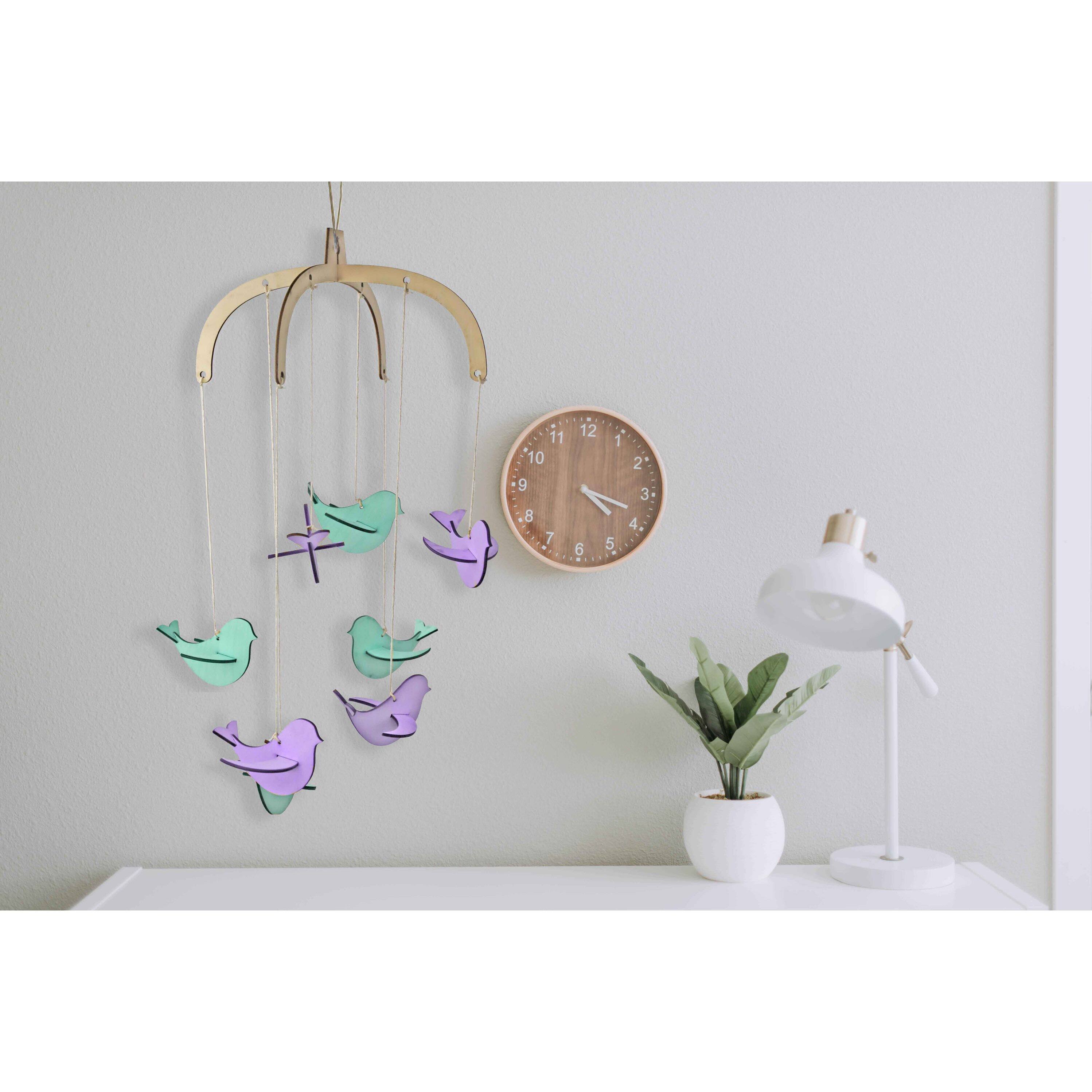 Leisure Arts&#xAE; Birds Wood Mobile