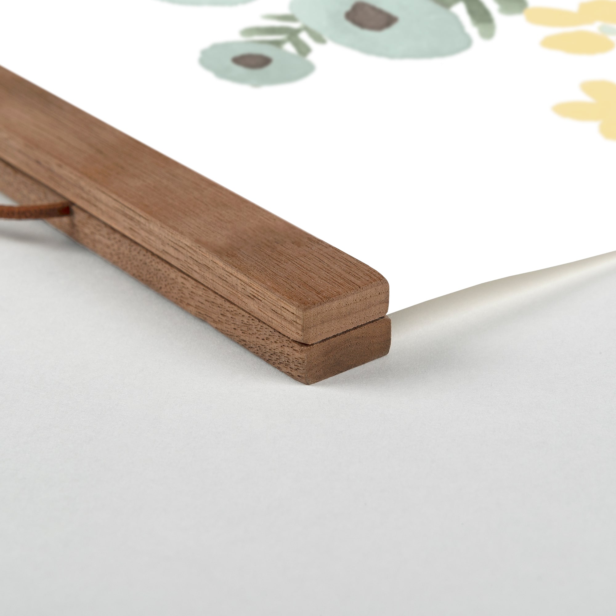 Itty Bitty And Pretty 16" x 20" Teak Hanging Canvas