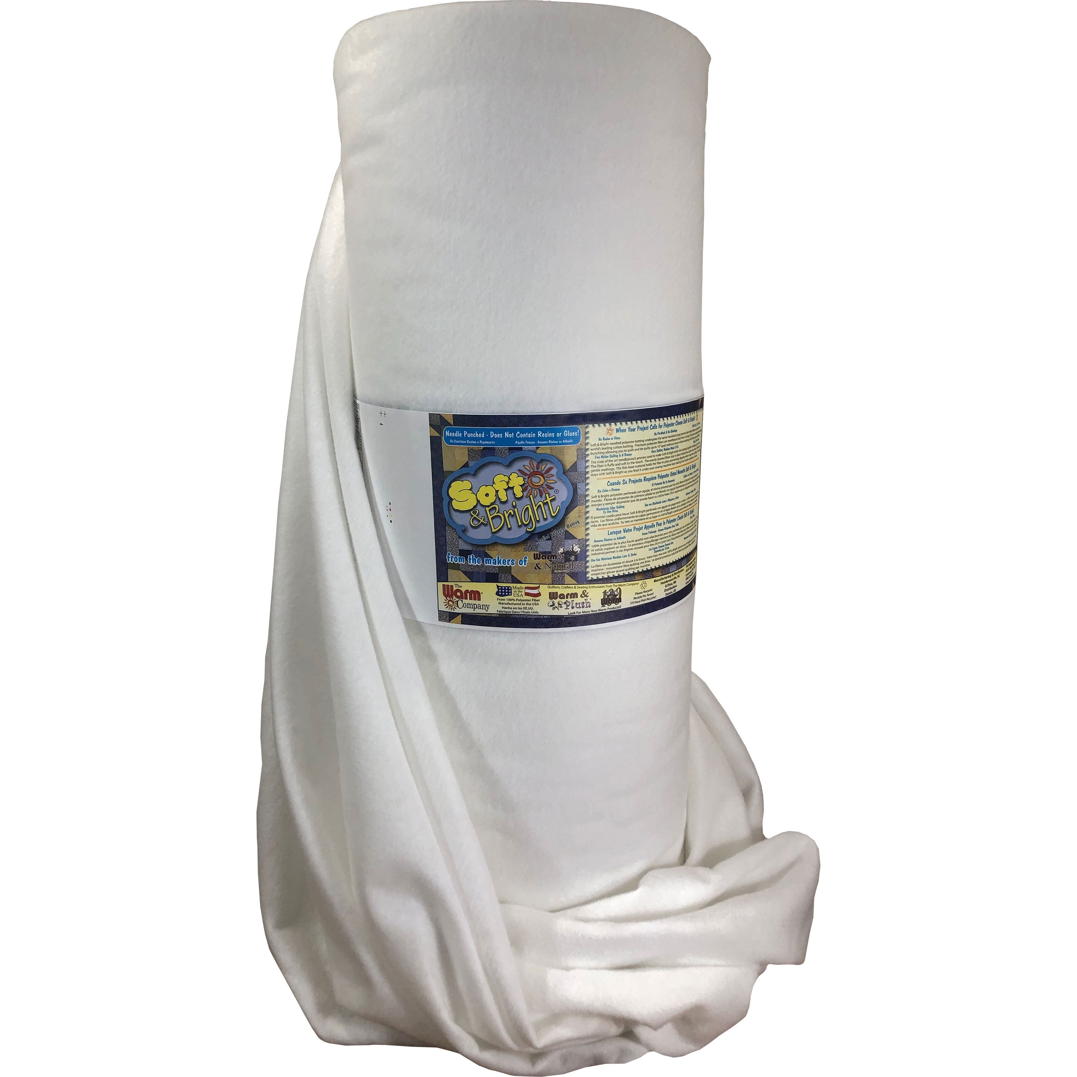 Warm Company Soft & Bright Polyester Batting