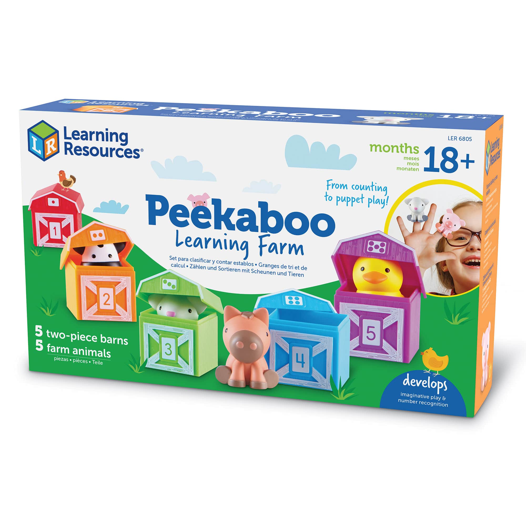Learning Resources Peakaboo Learning Farm