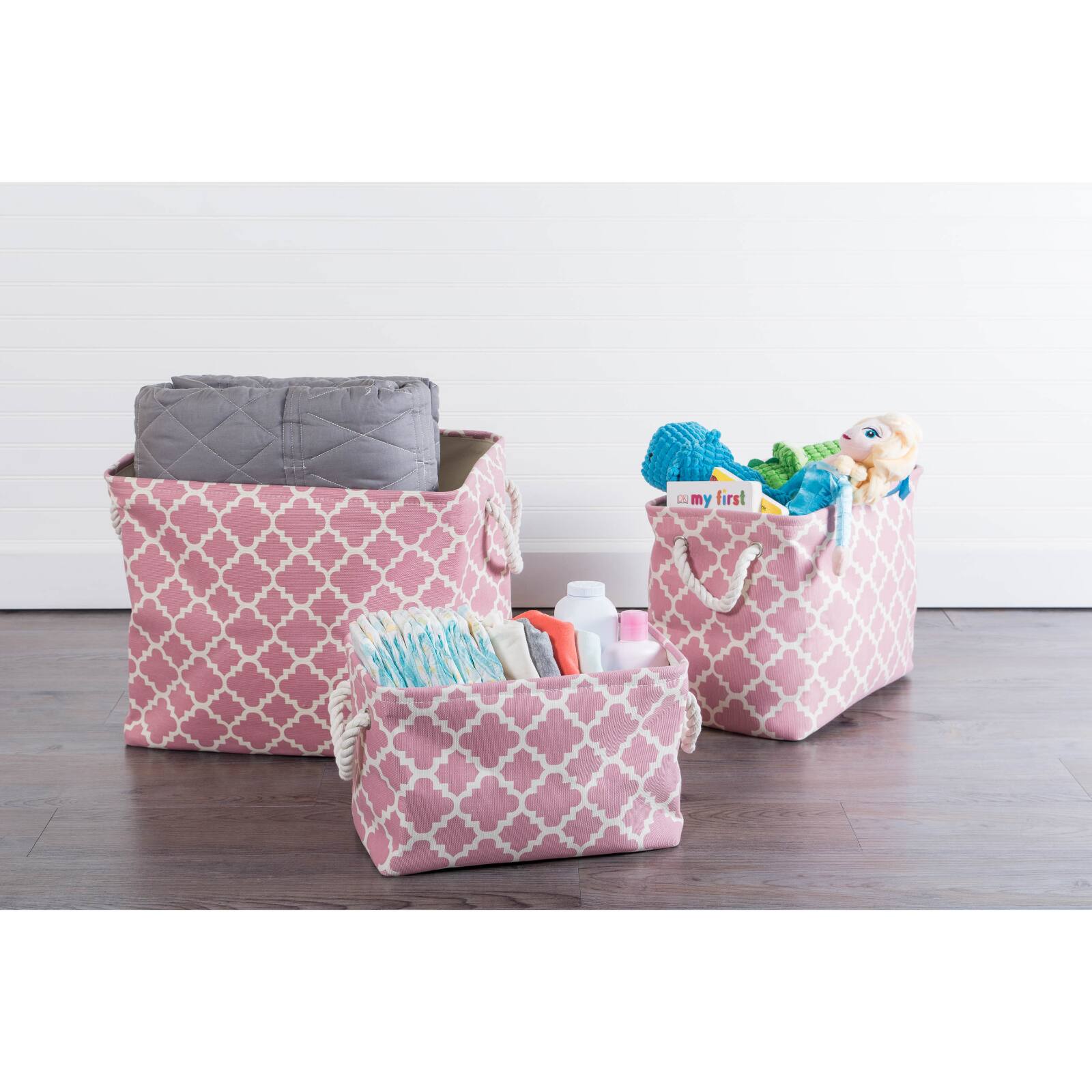 DII® Small Rectangle Lattice Polyester Bin