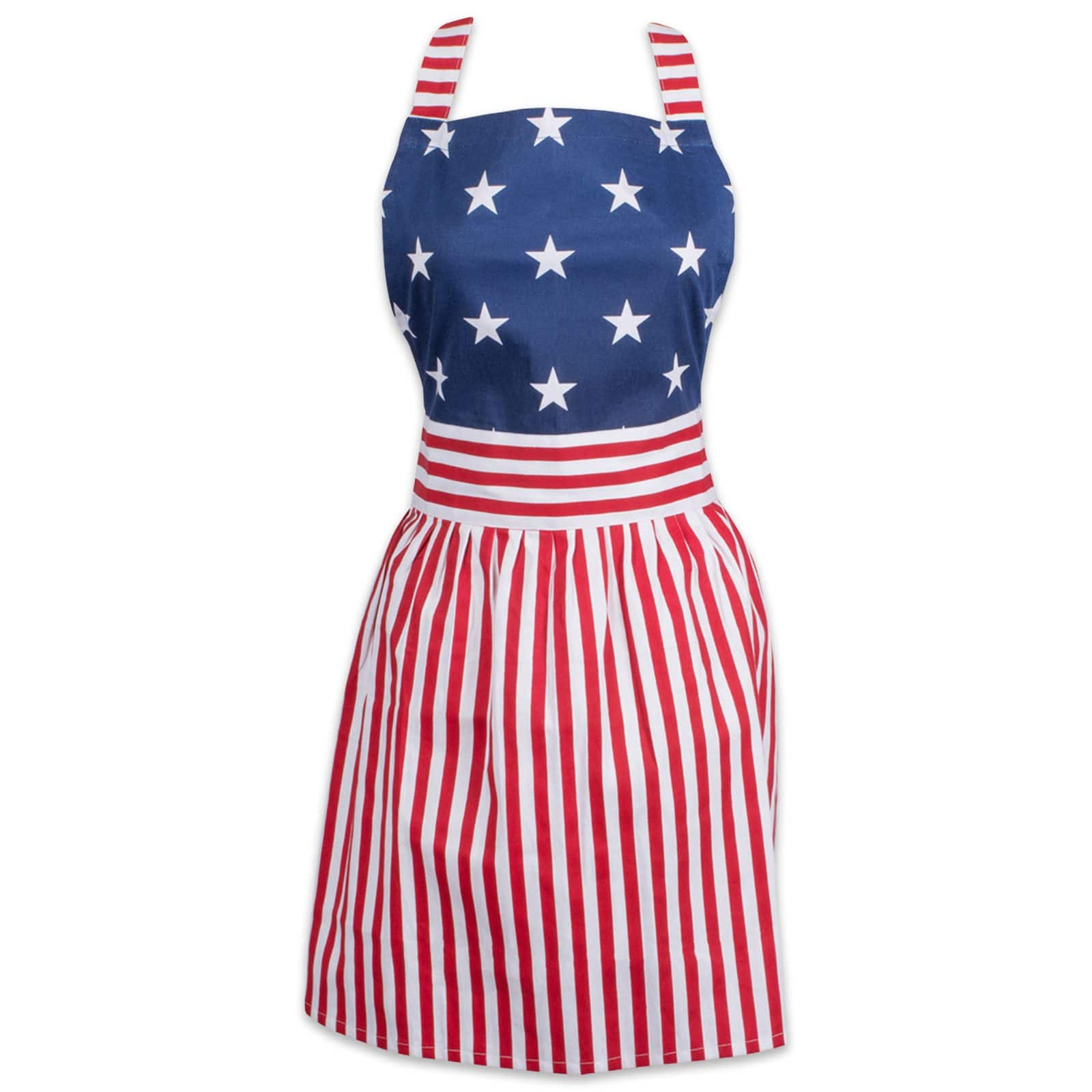 DII&#xAE; Red, White &#x26; Blue Stars &#x26; Stripes Skirt Apron