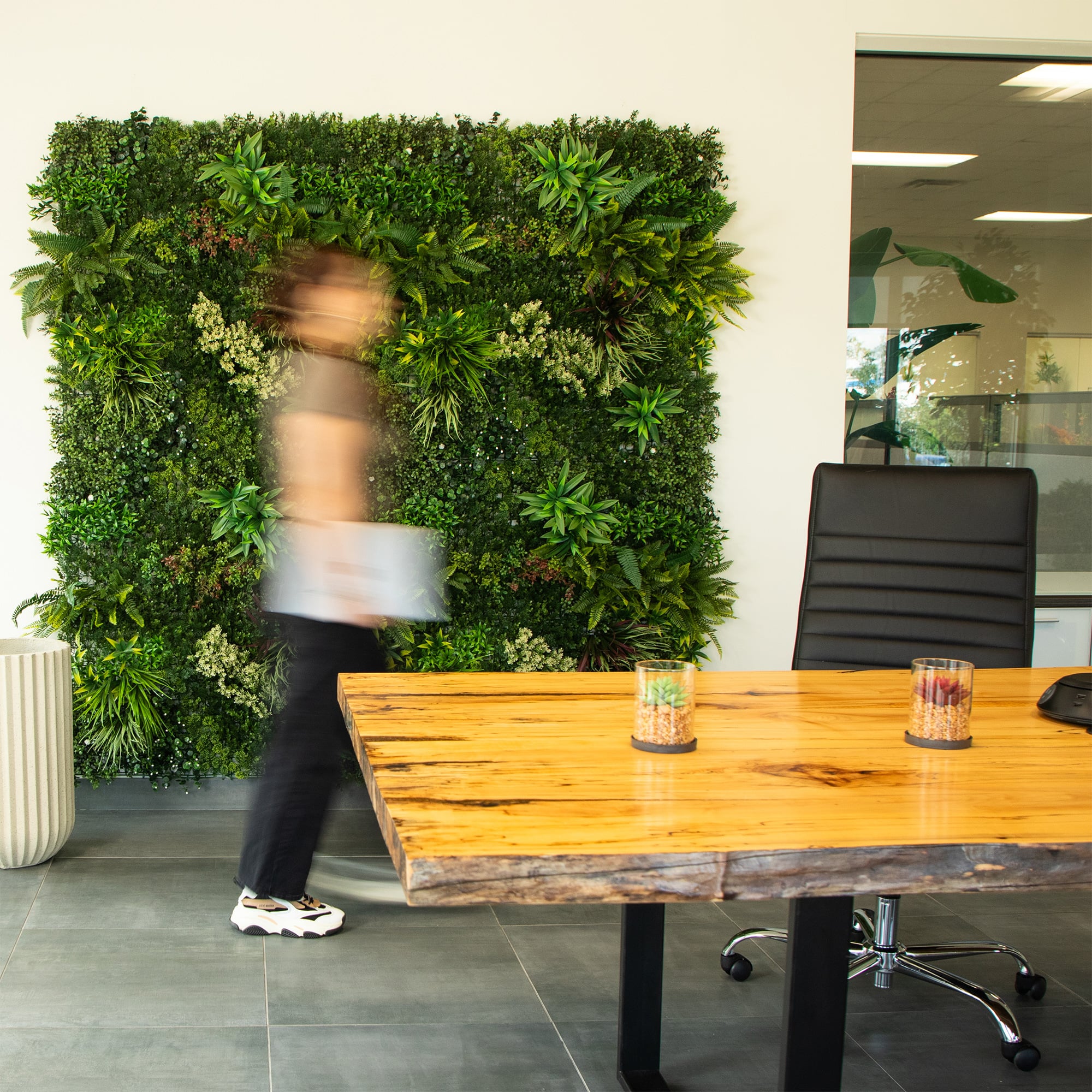 40" Amazon Rainforest Artificial Living Wall Panel