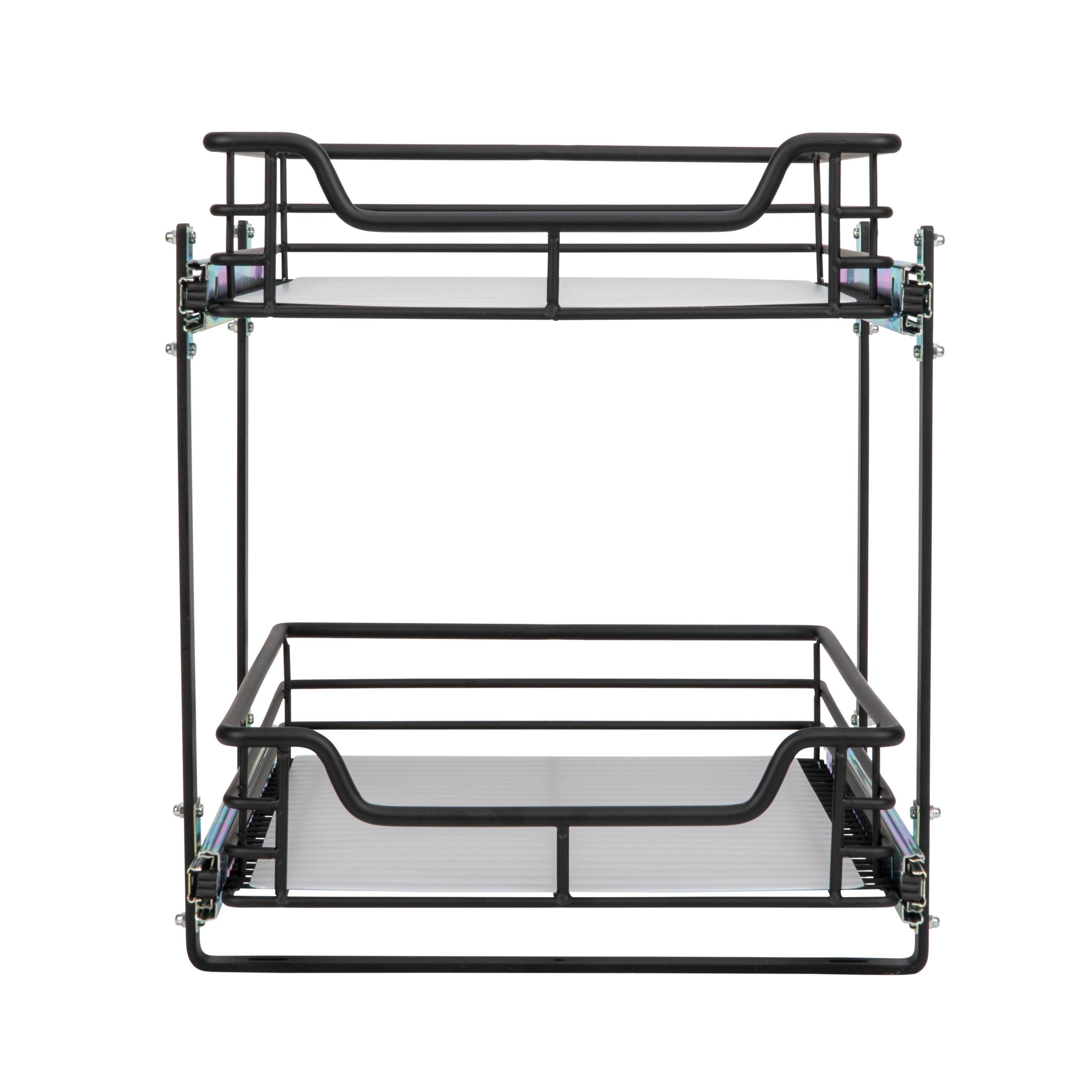 Household Essentials Glidez 2-Tier Cabinet Organizer