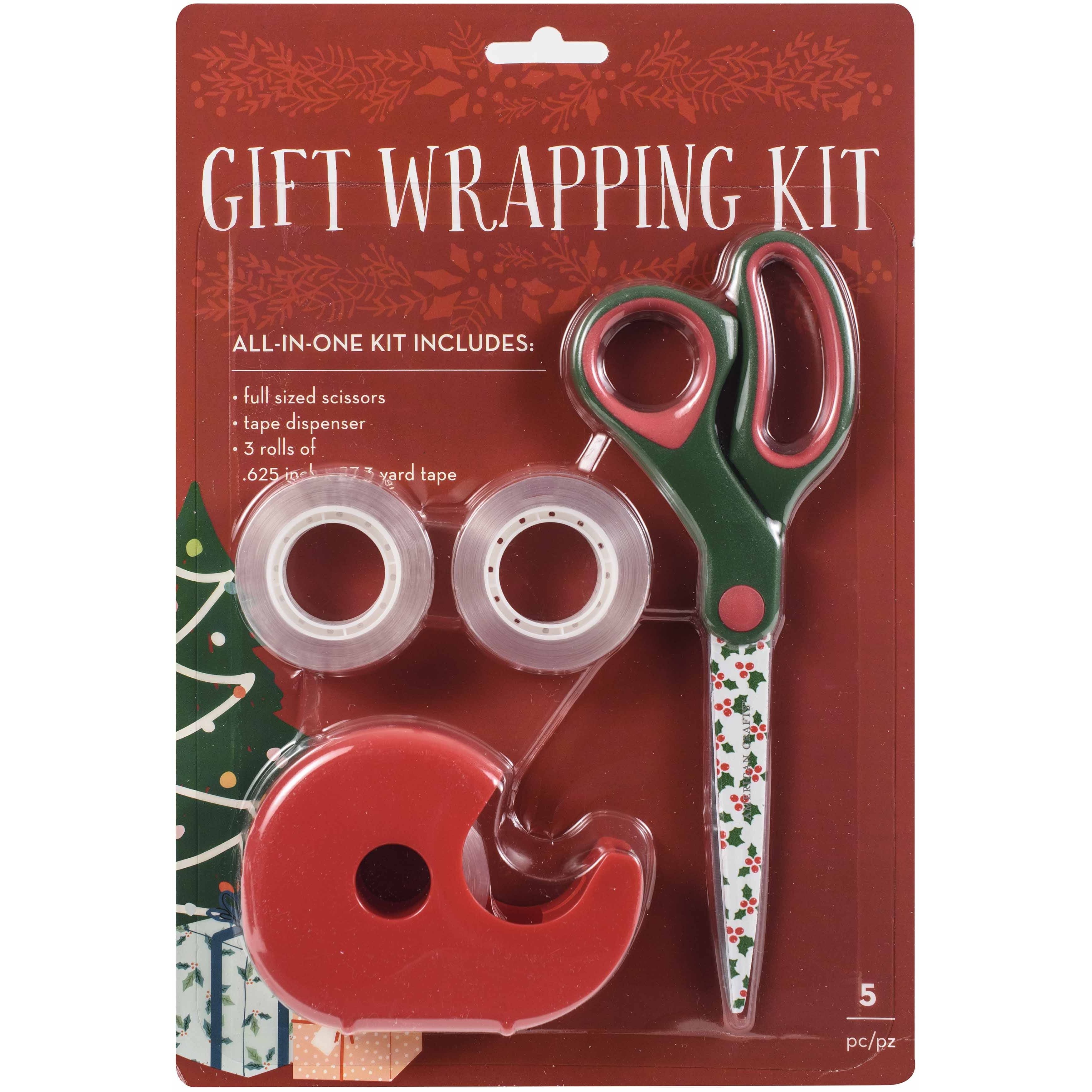 American Crafts™ Home Gift Wrap Essentials Scissors & Tape Pack