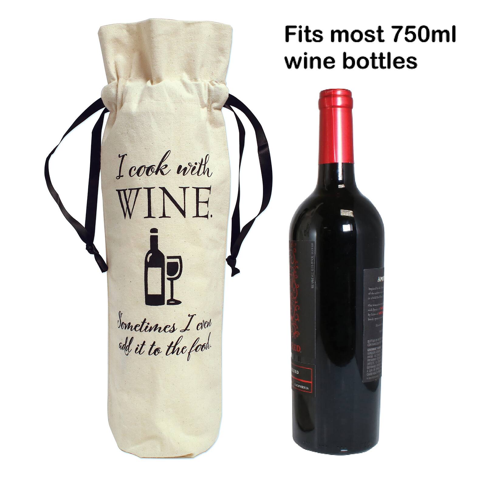 Personality Case&#x2122; Cooking Canvas Wine Bag