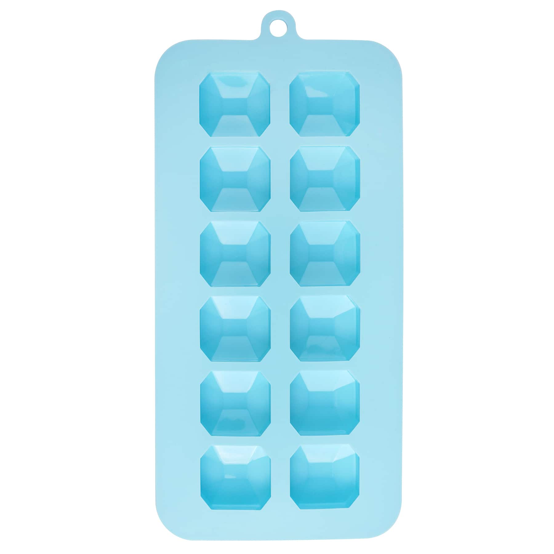 Wilton Silicone Gem Shapes Candy Mold 12-Cavity