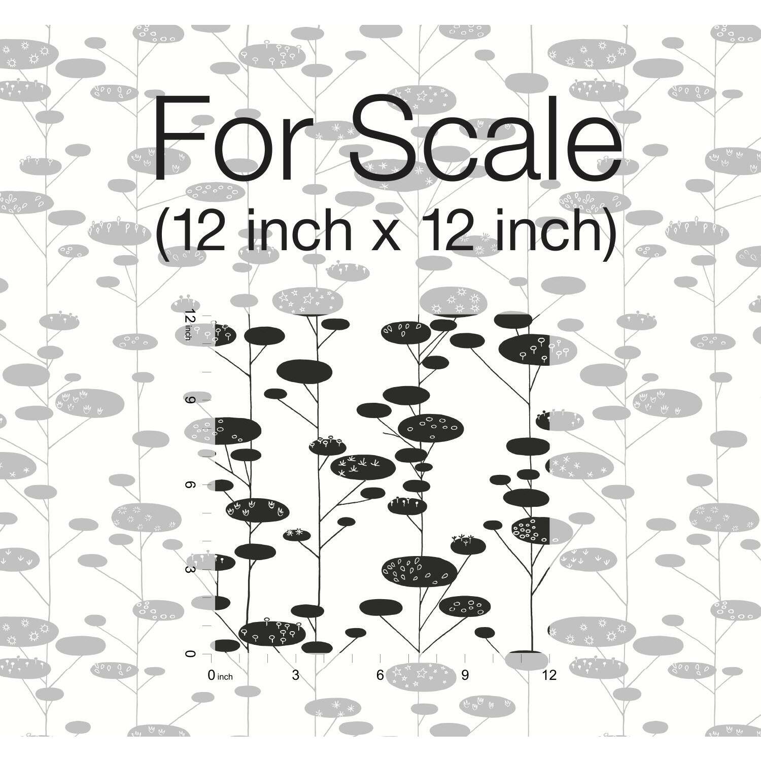 RoomMates Retro Trees Peel & Stick Wallpaper